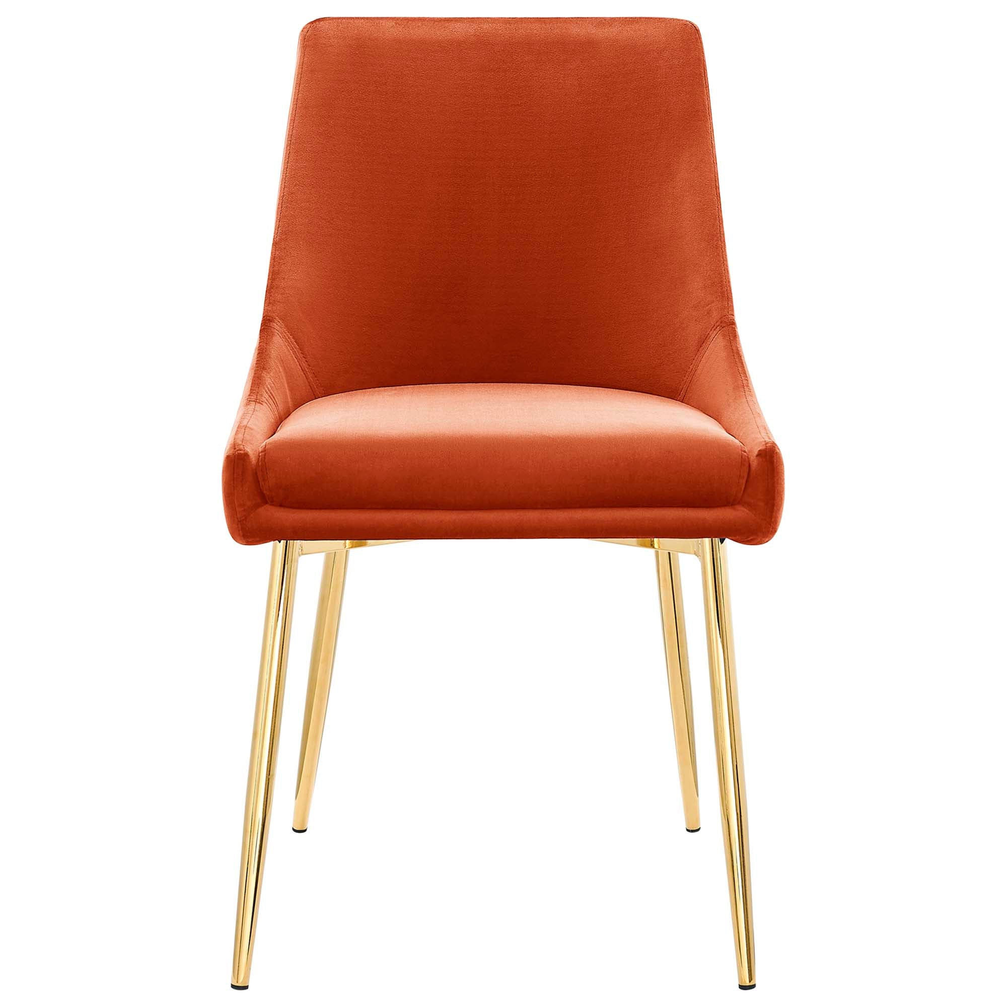 Viscount Performance Velvet Dining Chairs - Set of 2 by Modway