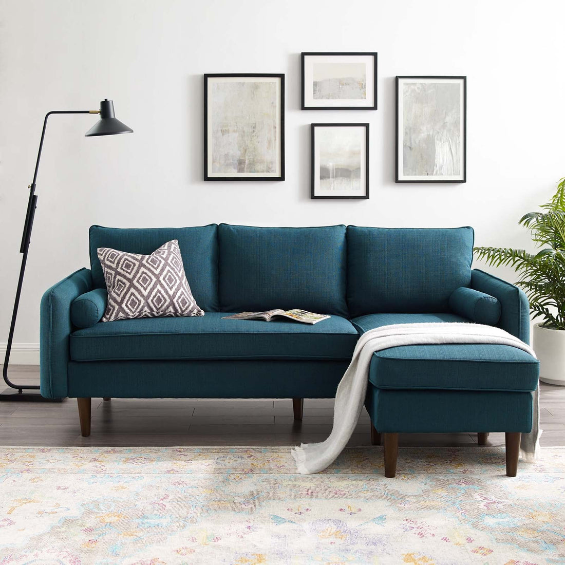 Revive Upholstered Right or Left Sectional Sofa by Modway