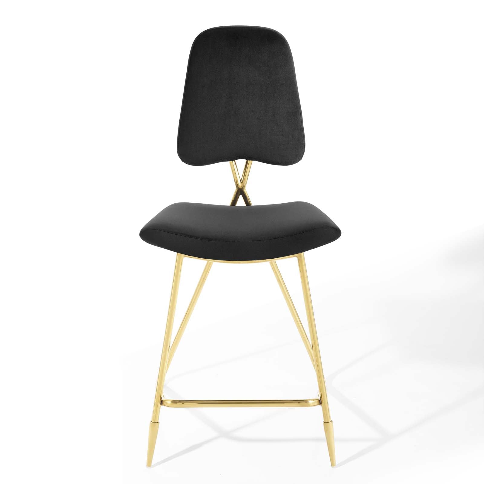 Ponder Performance Velvet Counter Stool by Modway