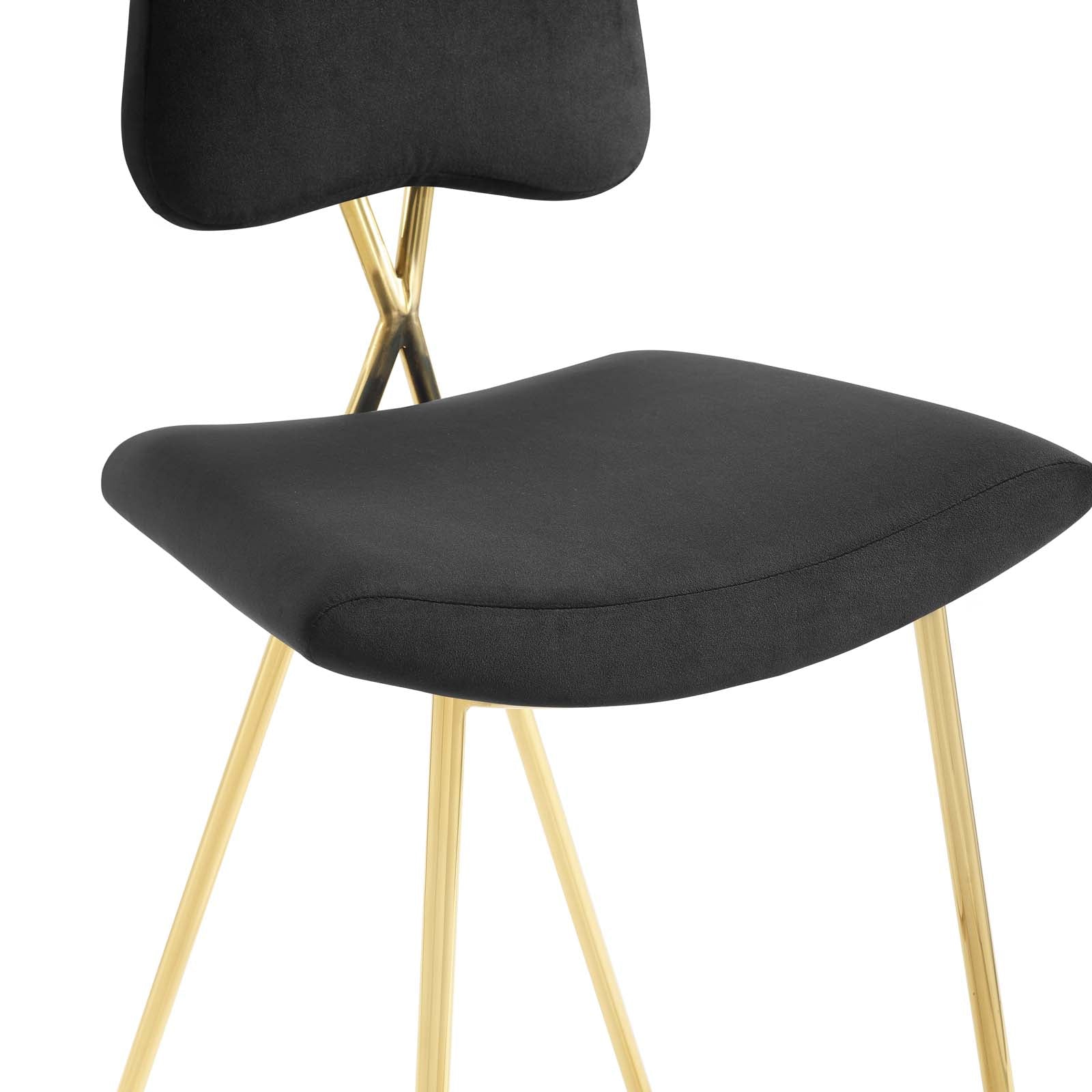 Ponder Performance Velvet Counter Stool by Modway