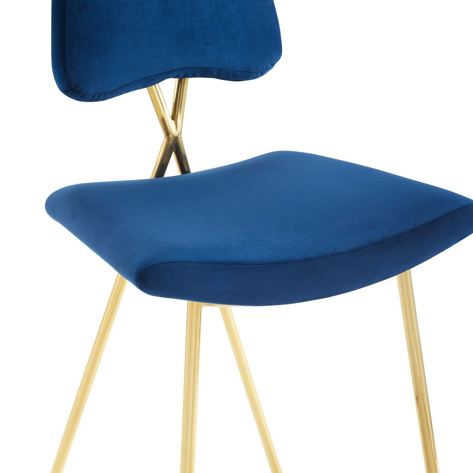 Ponder Performance Velvet Counter Stool by Modway