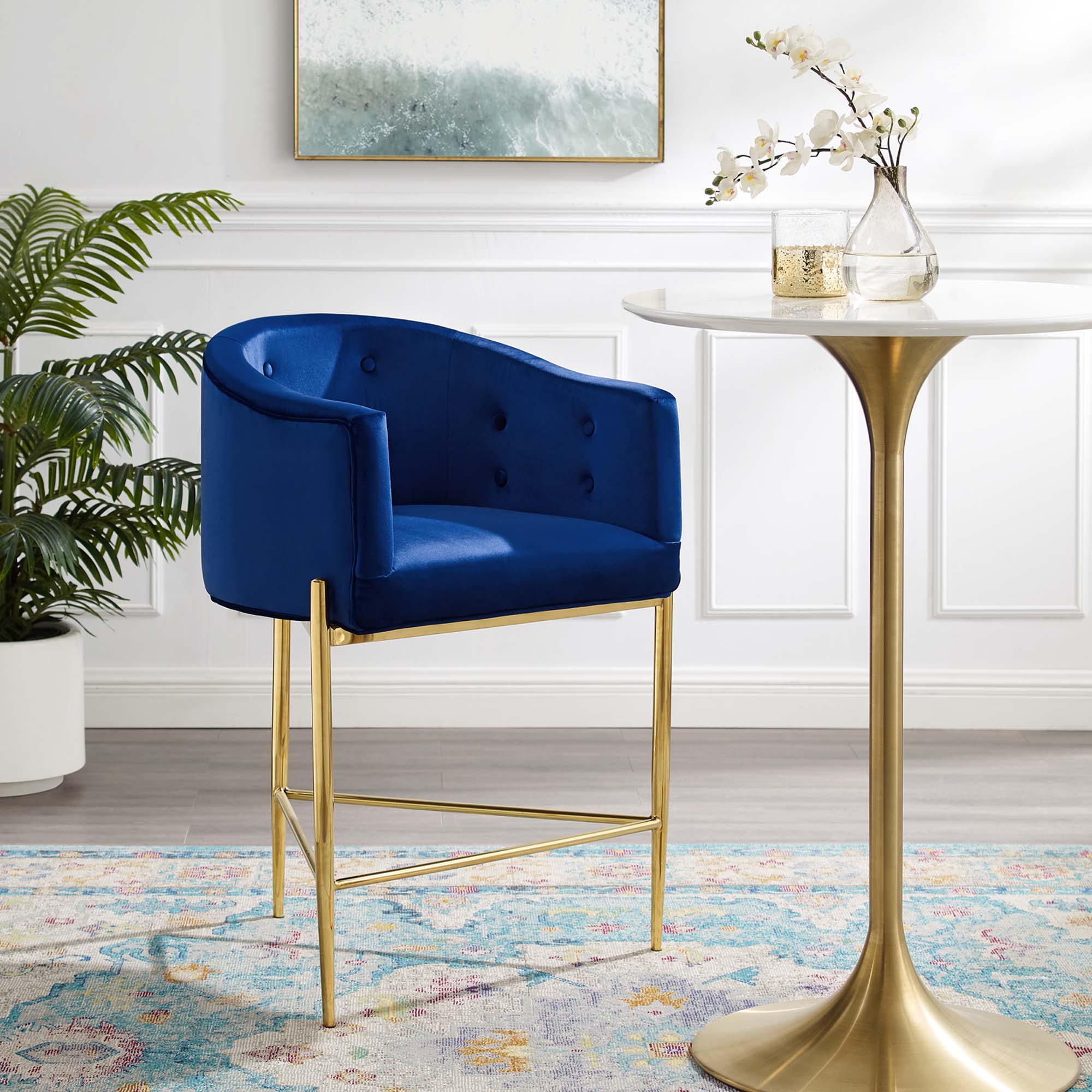 Savour Tufted Counter Stool by Modway