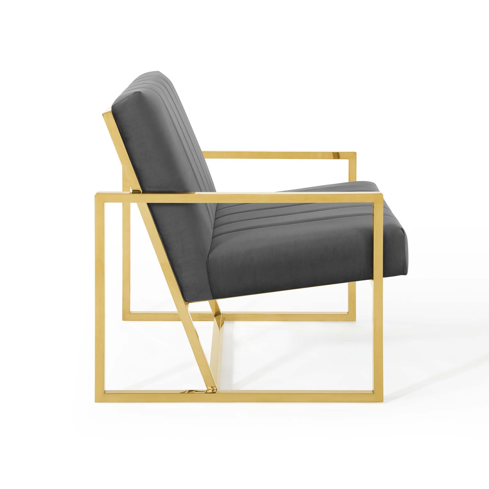 Inspire Channel Tufted Performance Velvet Armchair by Modway