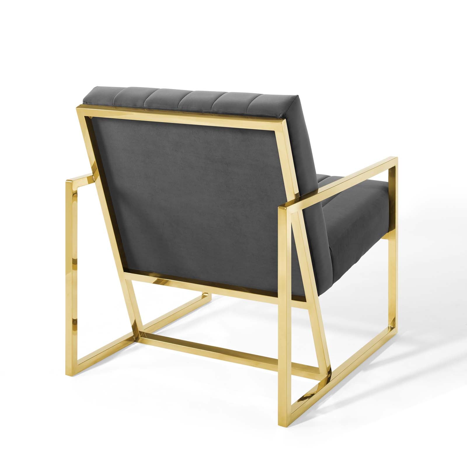 Inspire Channel Tufted Performance Velvet Armchair by Modway