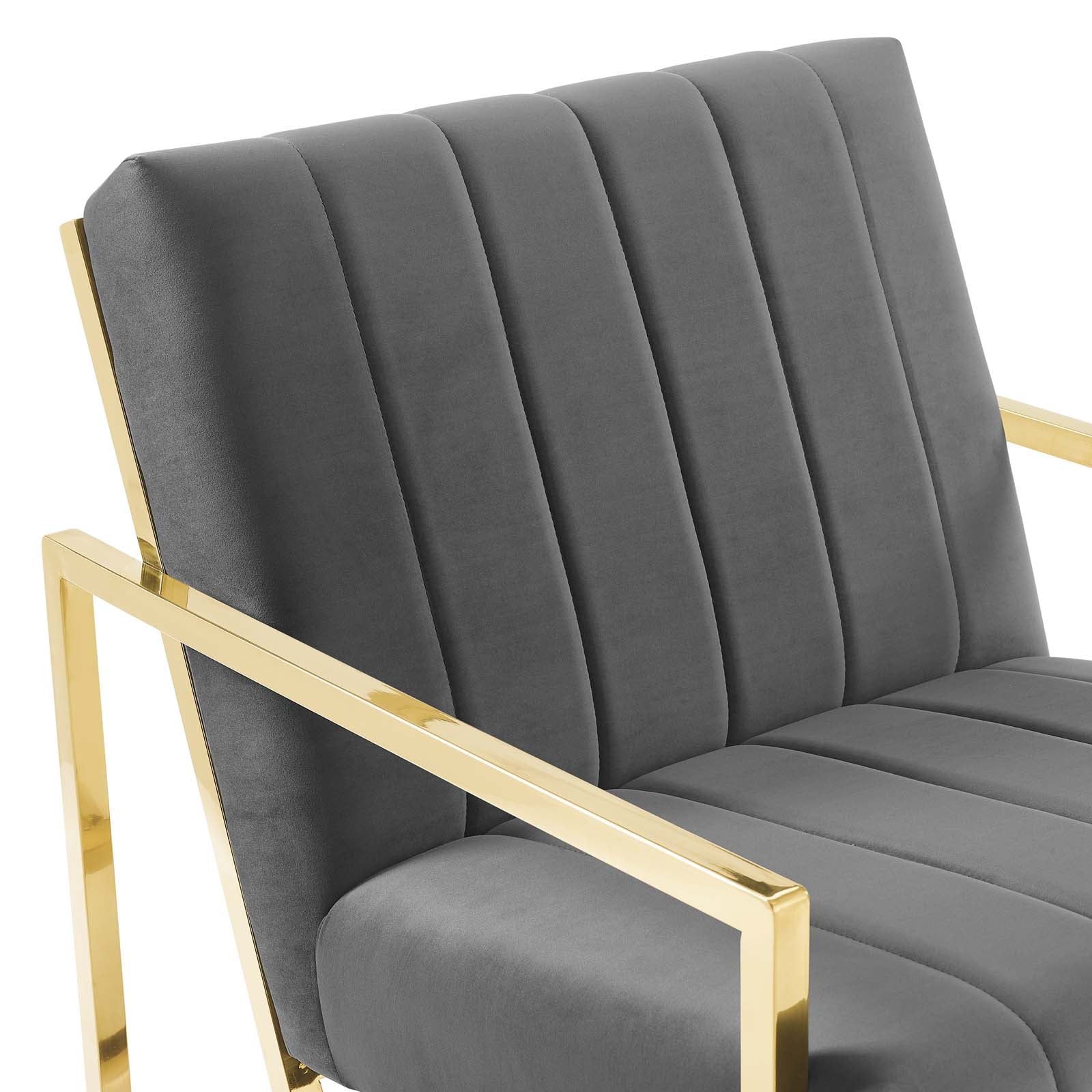 Inspire Channel Tufted Performance Velvet Armchair by Modway
