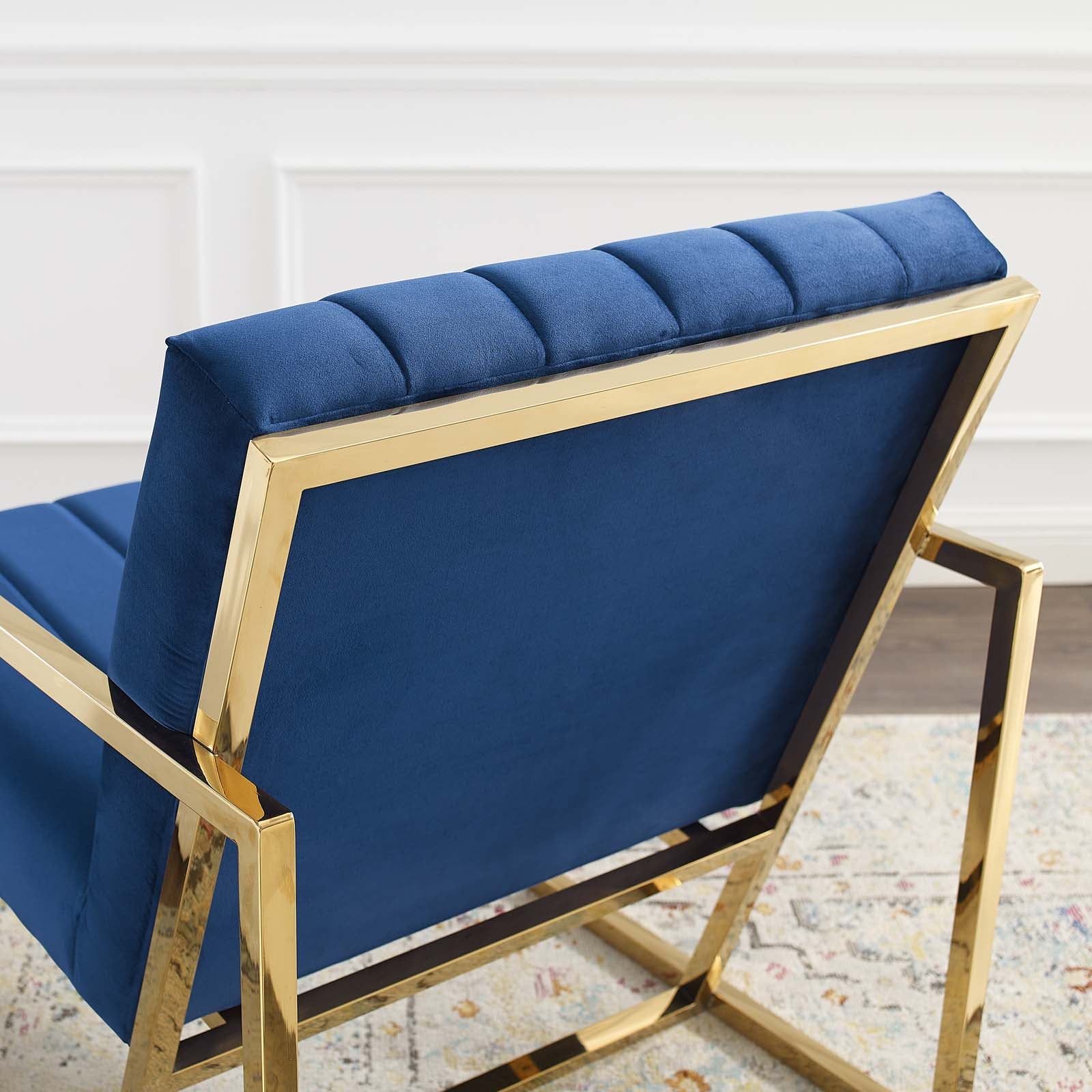 Inspire Channel Tufted Performance Velvet Armchair by Modway
