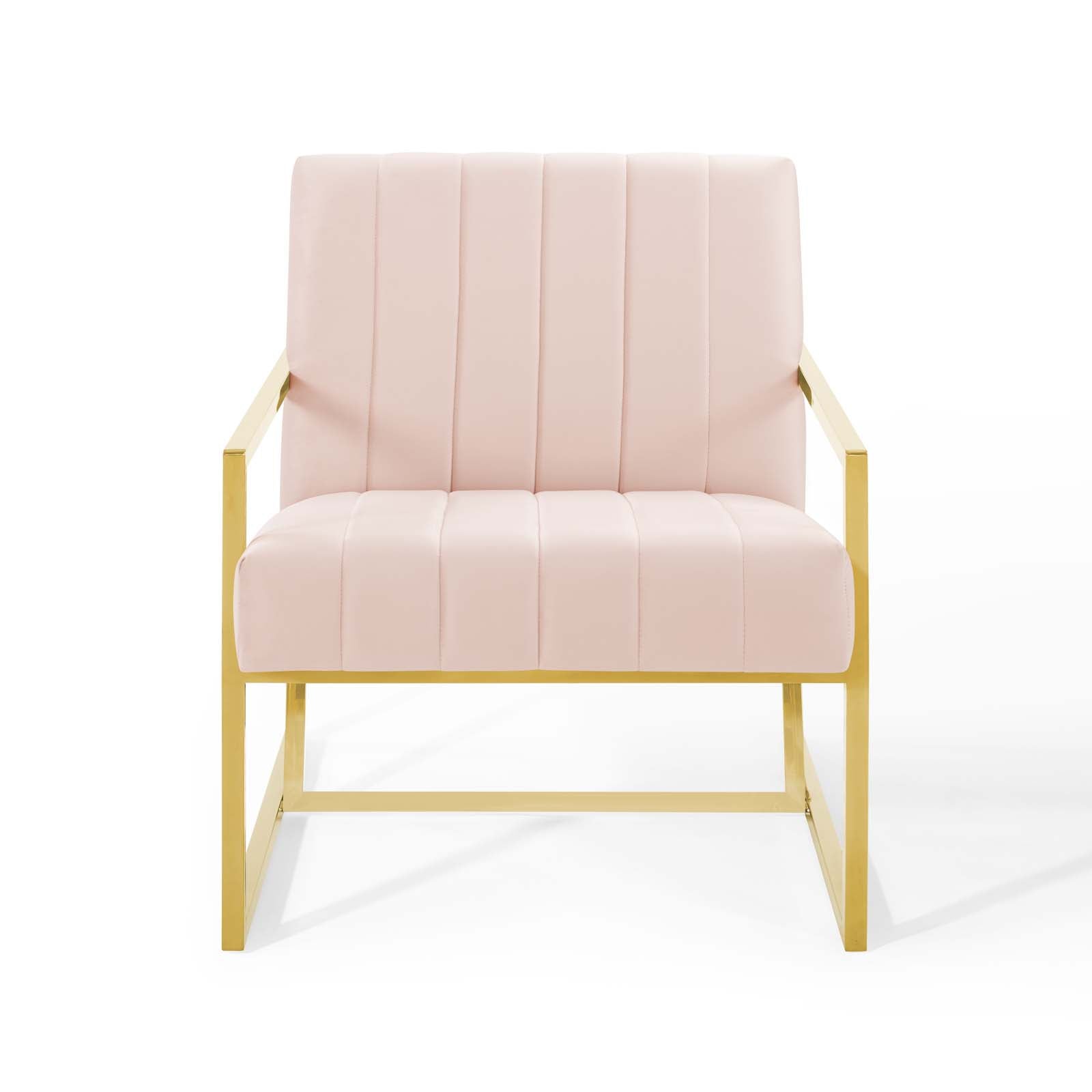 Inspire Channel Tufted Performance Velvet Armchair by Modway
