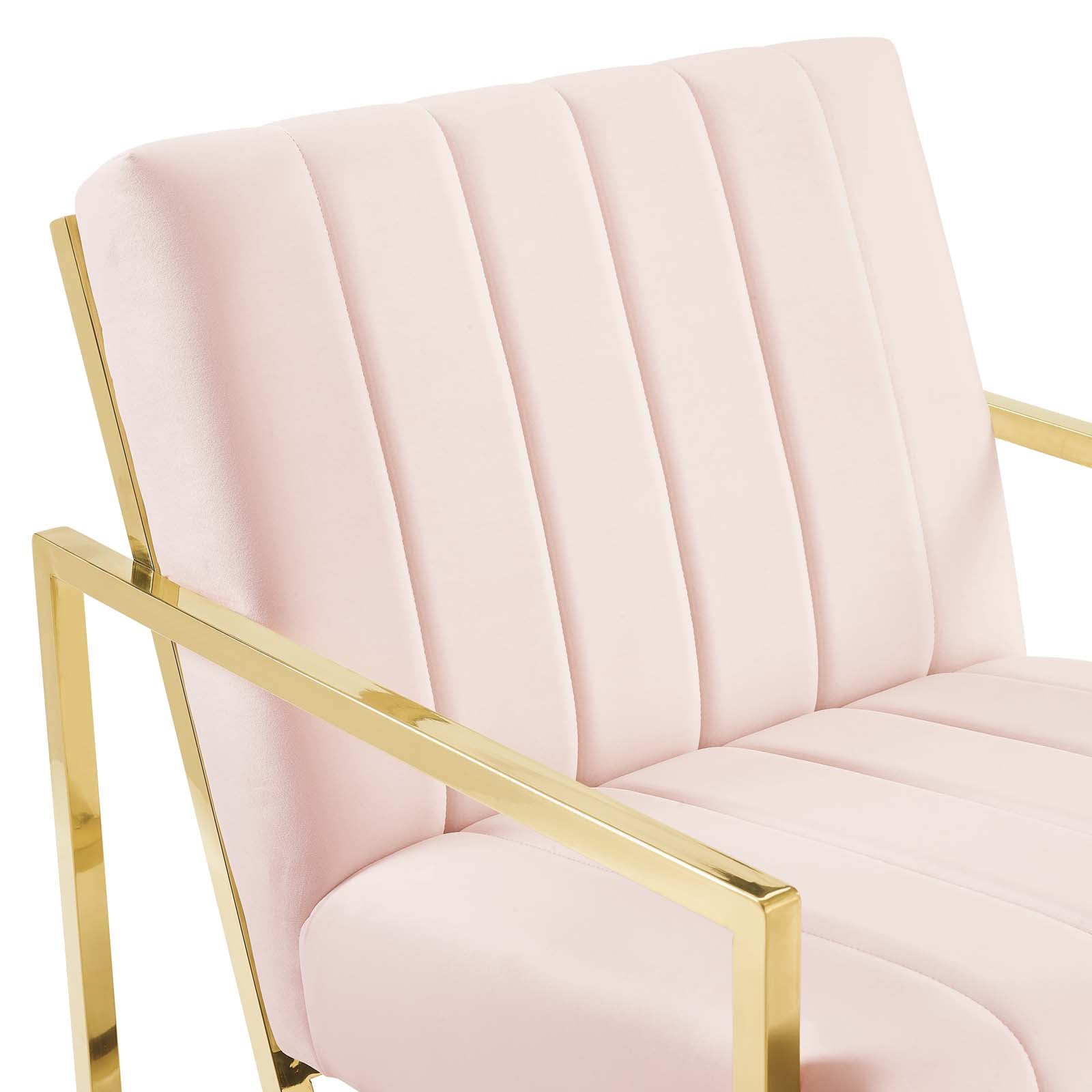 Inspire Channel Tufted Performance Velvet Armchair by Modway
