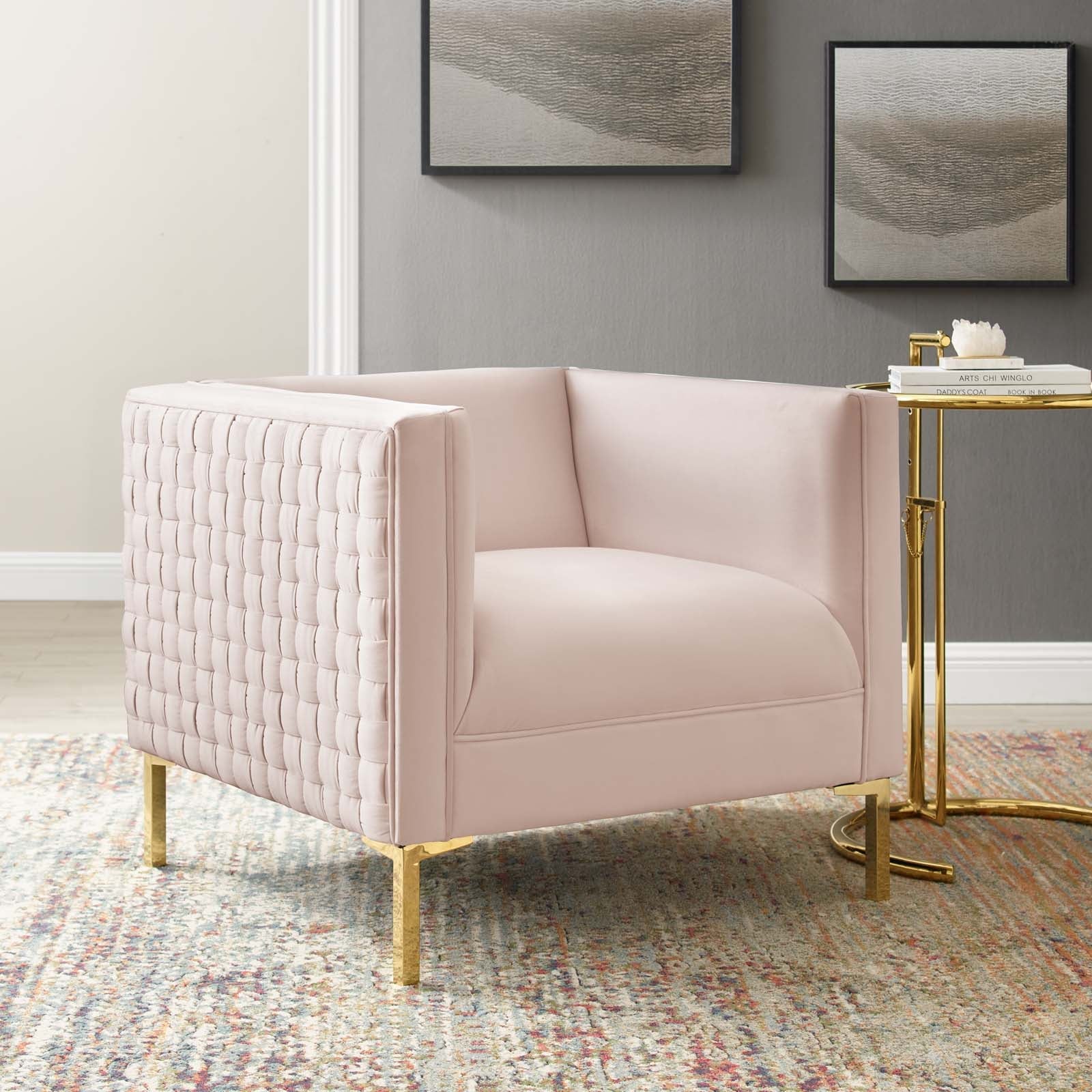 Resonate Performance Velvet Armchair by Modway