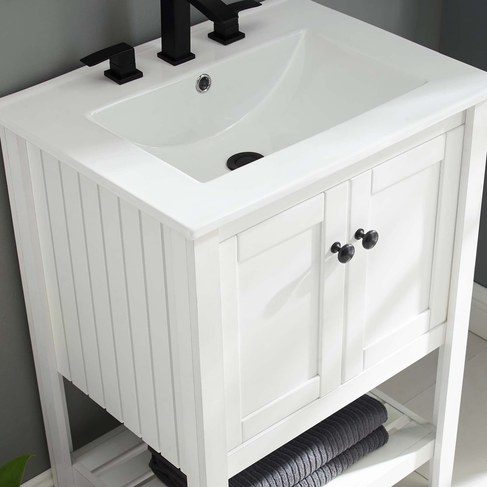 Prestige 23" Bathroom Vanity Cabinet (Sink Basin Not Included) by Modway