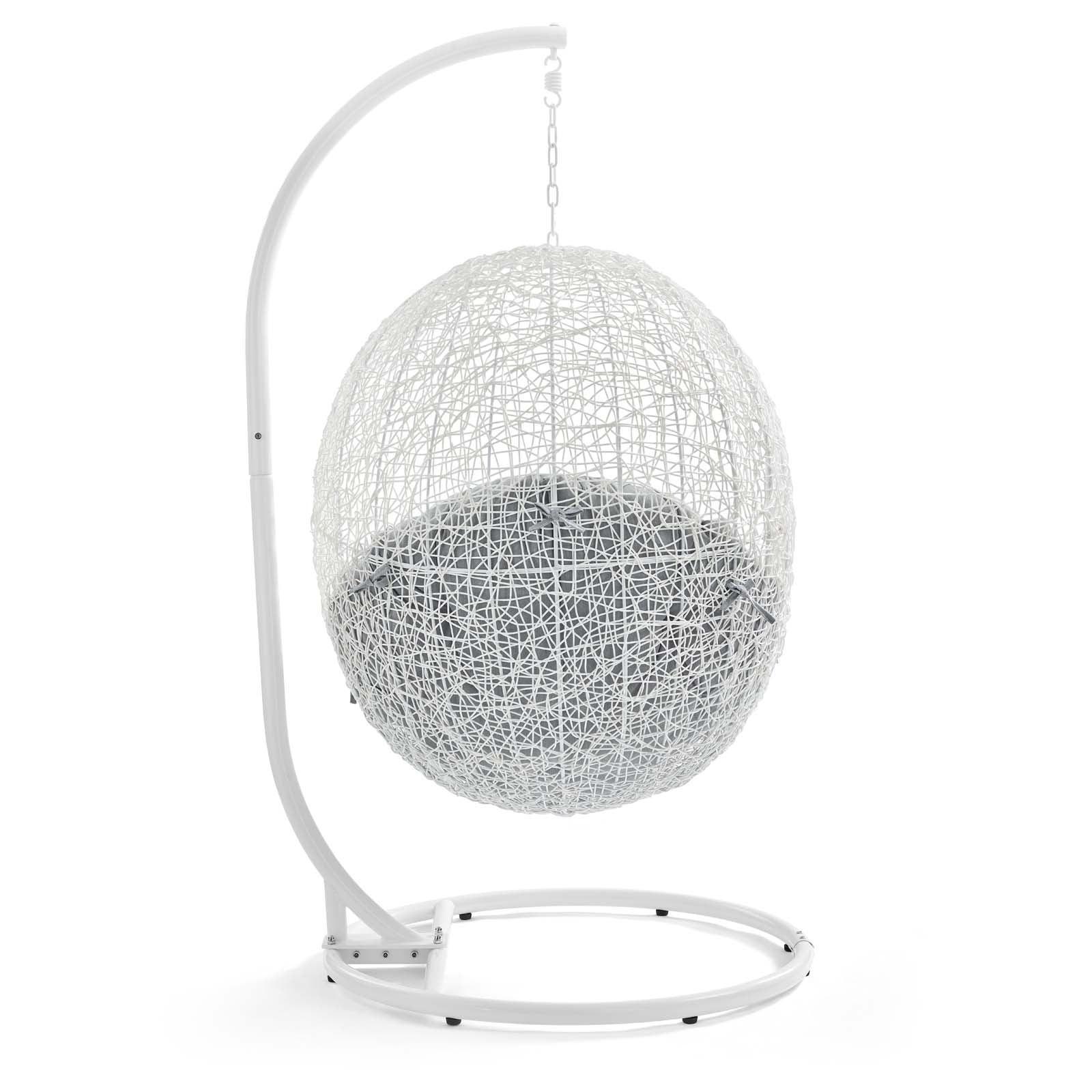 Hide Outdoor Patio Sunbrella® Swing Chair With Stand by Modway