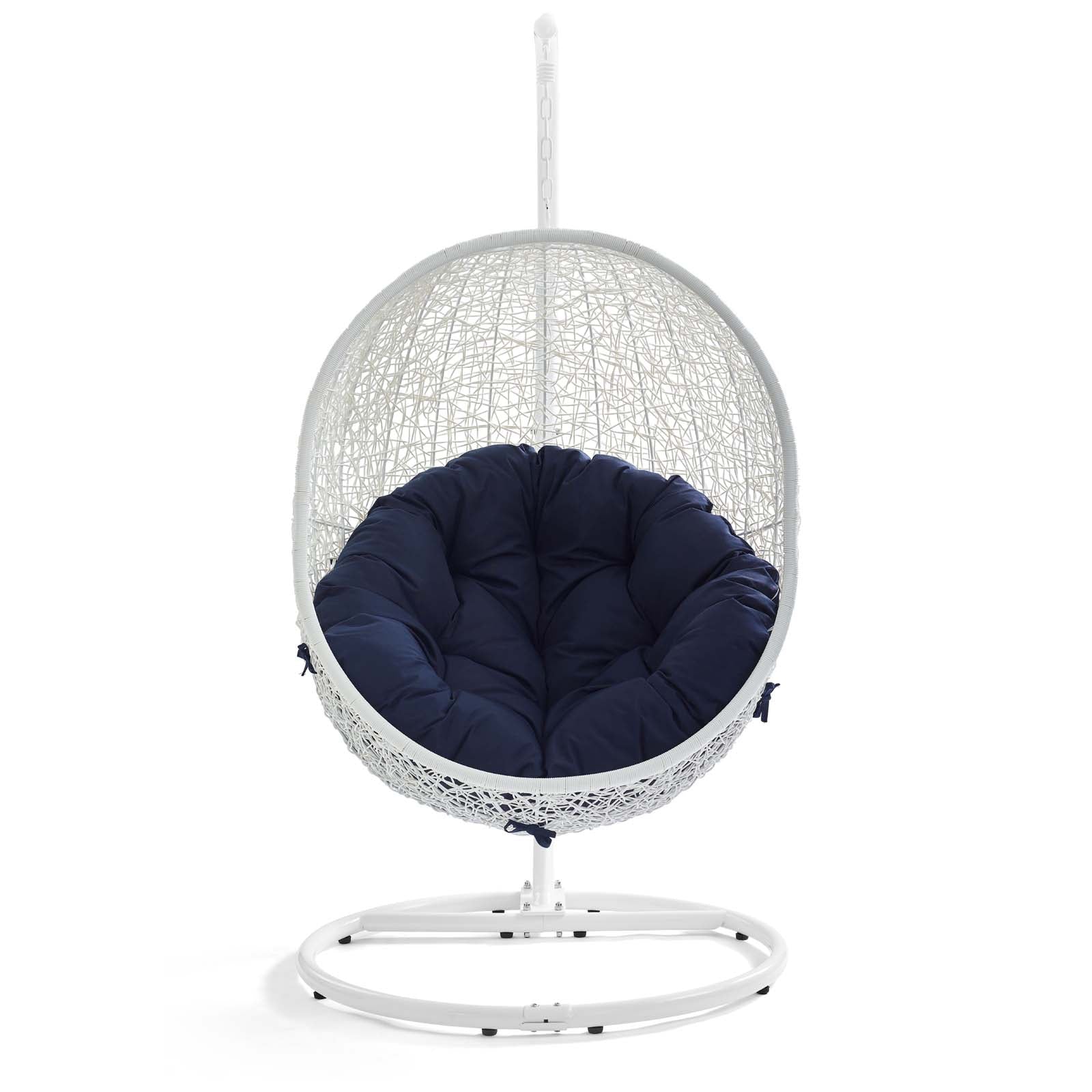 Hide Outdoor Patio Sunbrella® Swing Chair With Stand by Modway