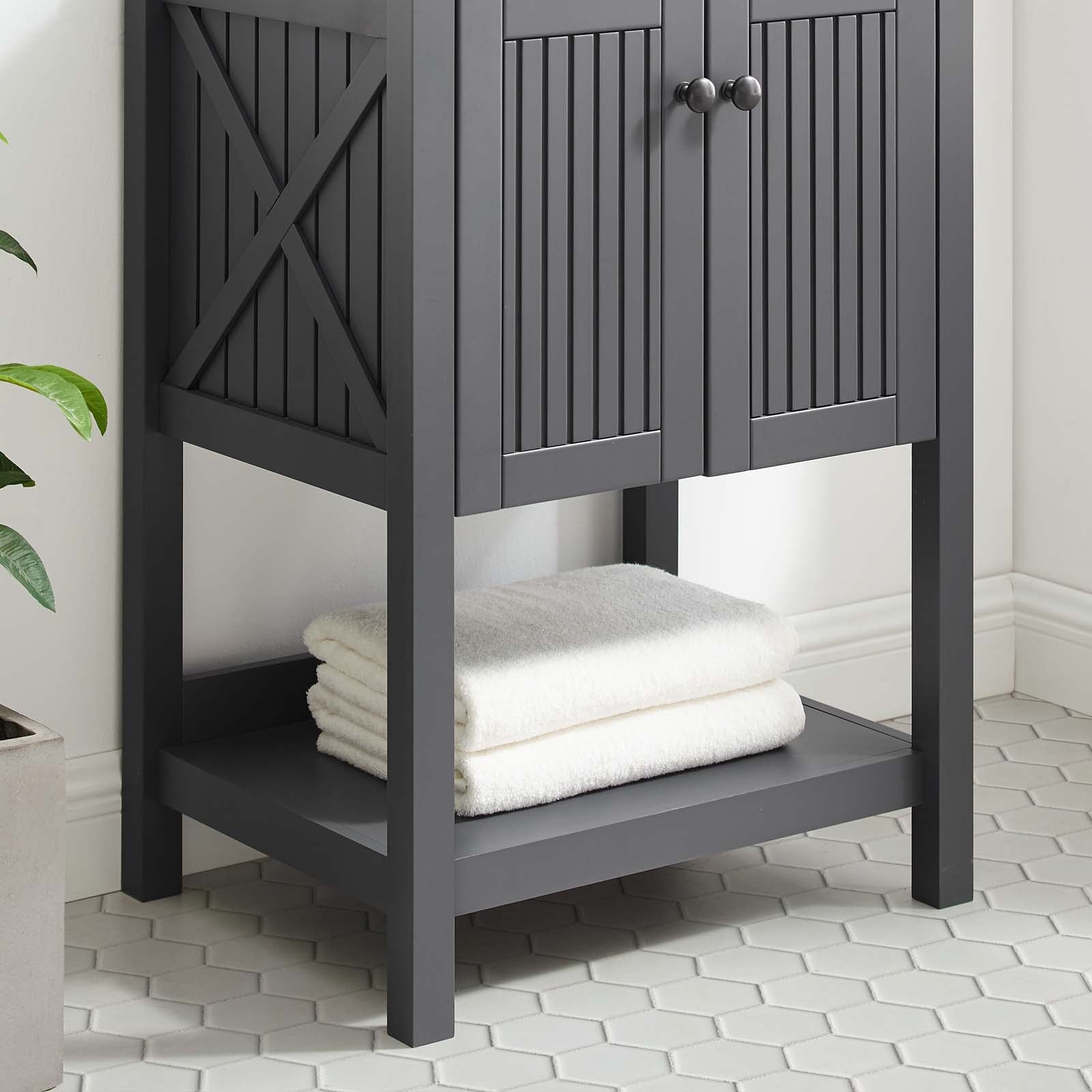 Steam 23" Bathroom Vanity Cabinet (Sink Basin Not Included) by Modway