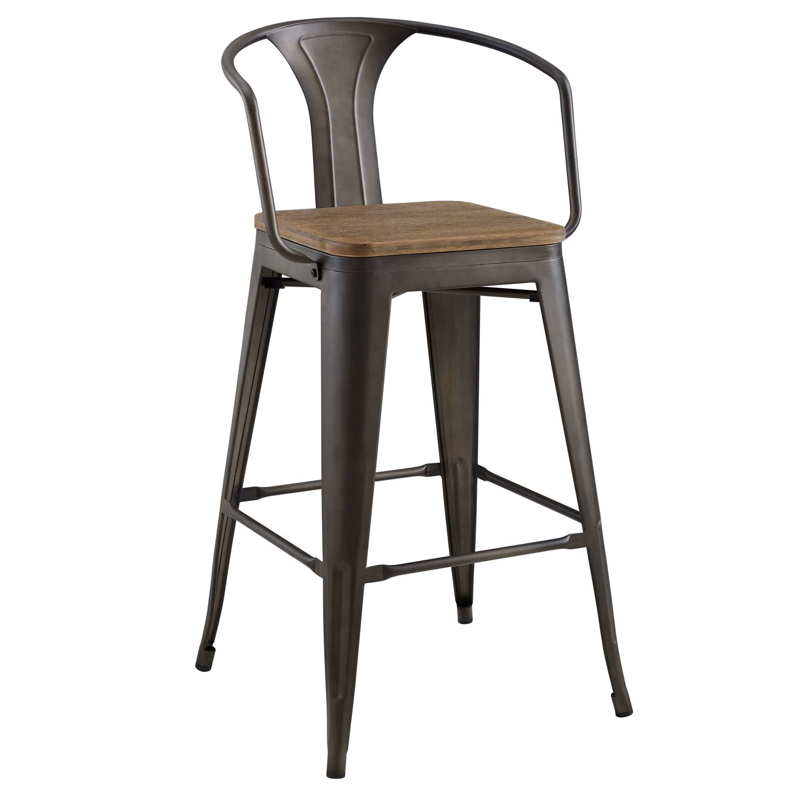 Promenade Bar Stool Set of 2 by Modway