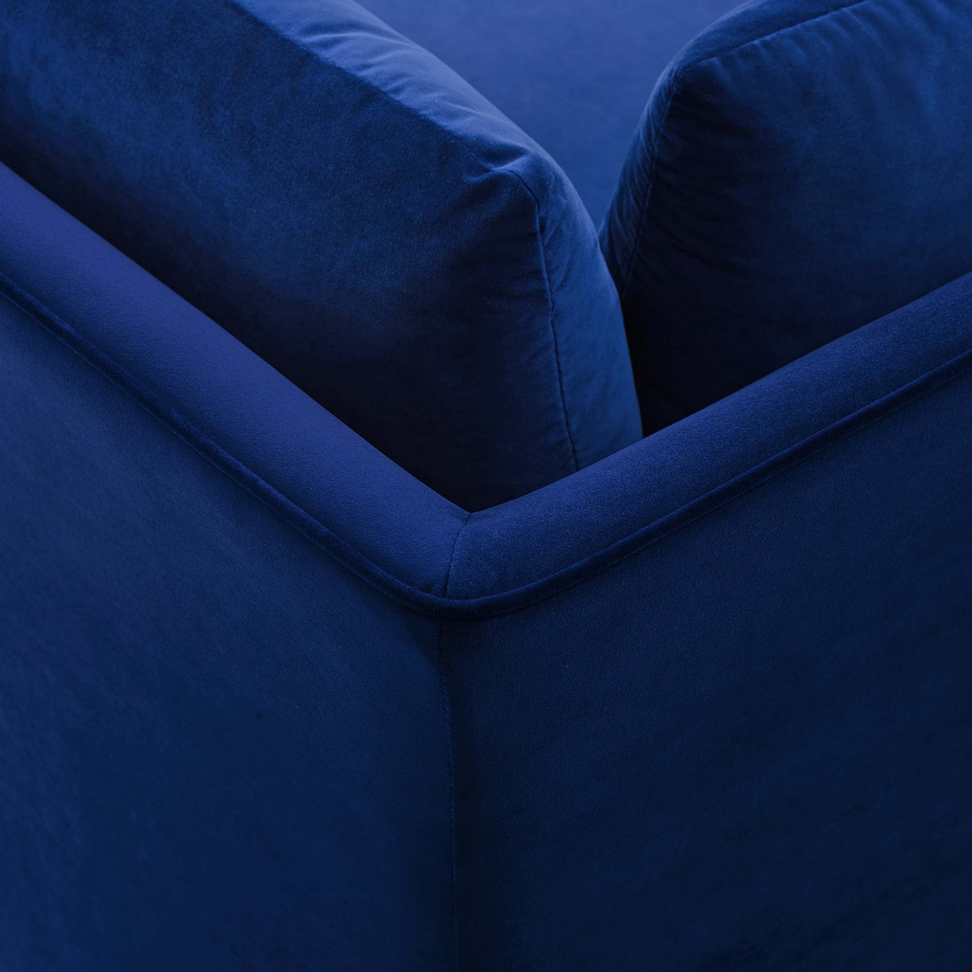 Ardent Performance Velvet Sectional Sofa Corner Chair by Modway