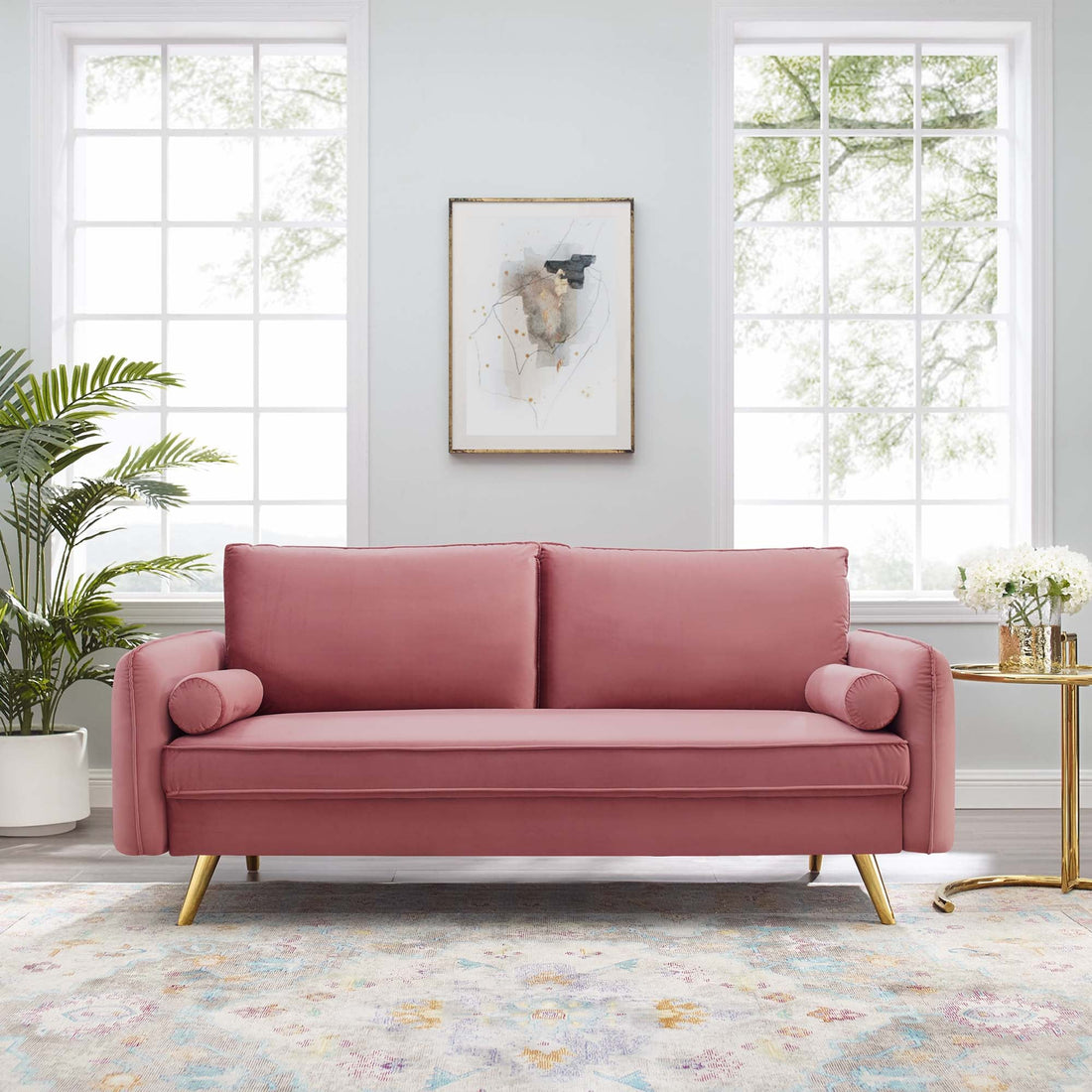 Revive Performance Velvet Sofa by Modway