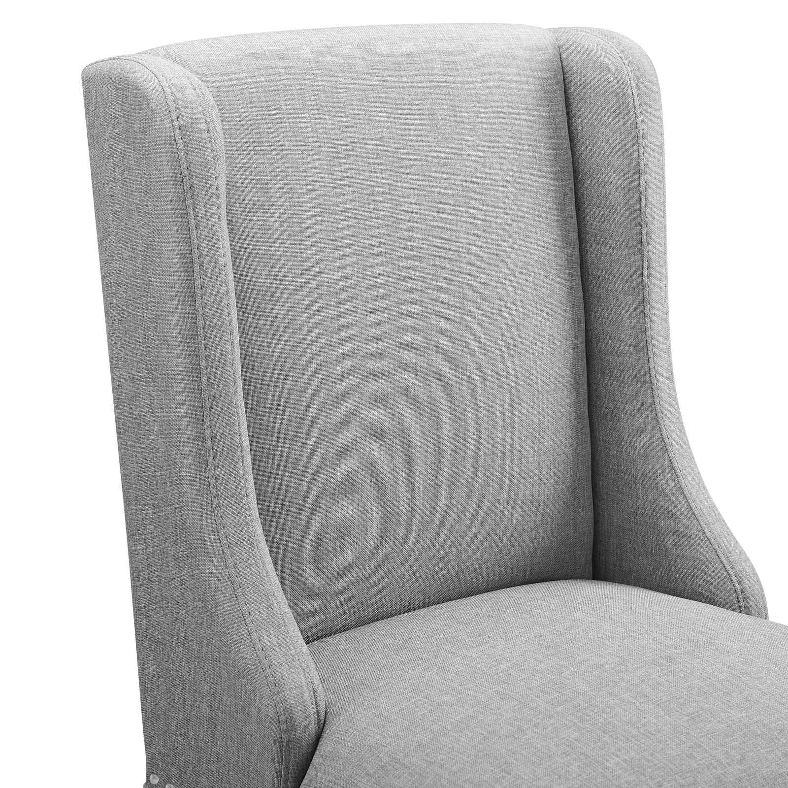 Baron Counter Stool Upholstered Fabric Set of 2 by Modway