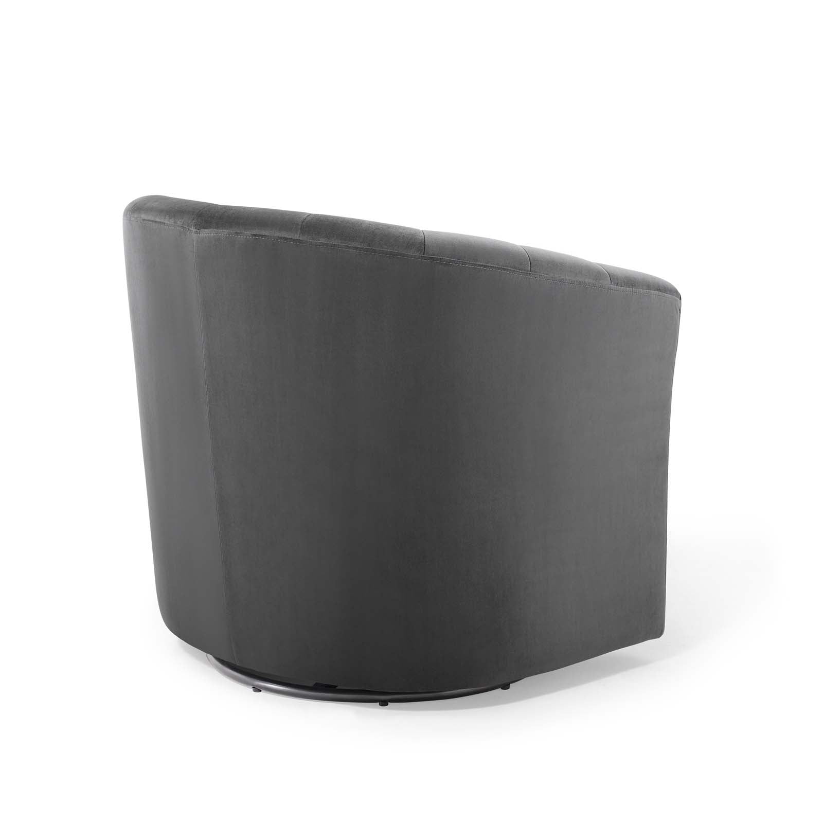 Prospect Performance Velvet Swivel Armchair by Modway