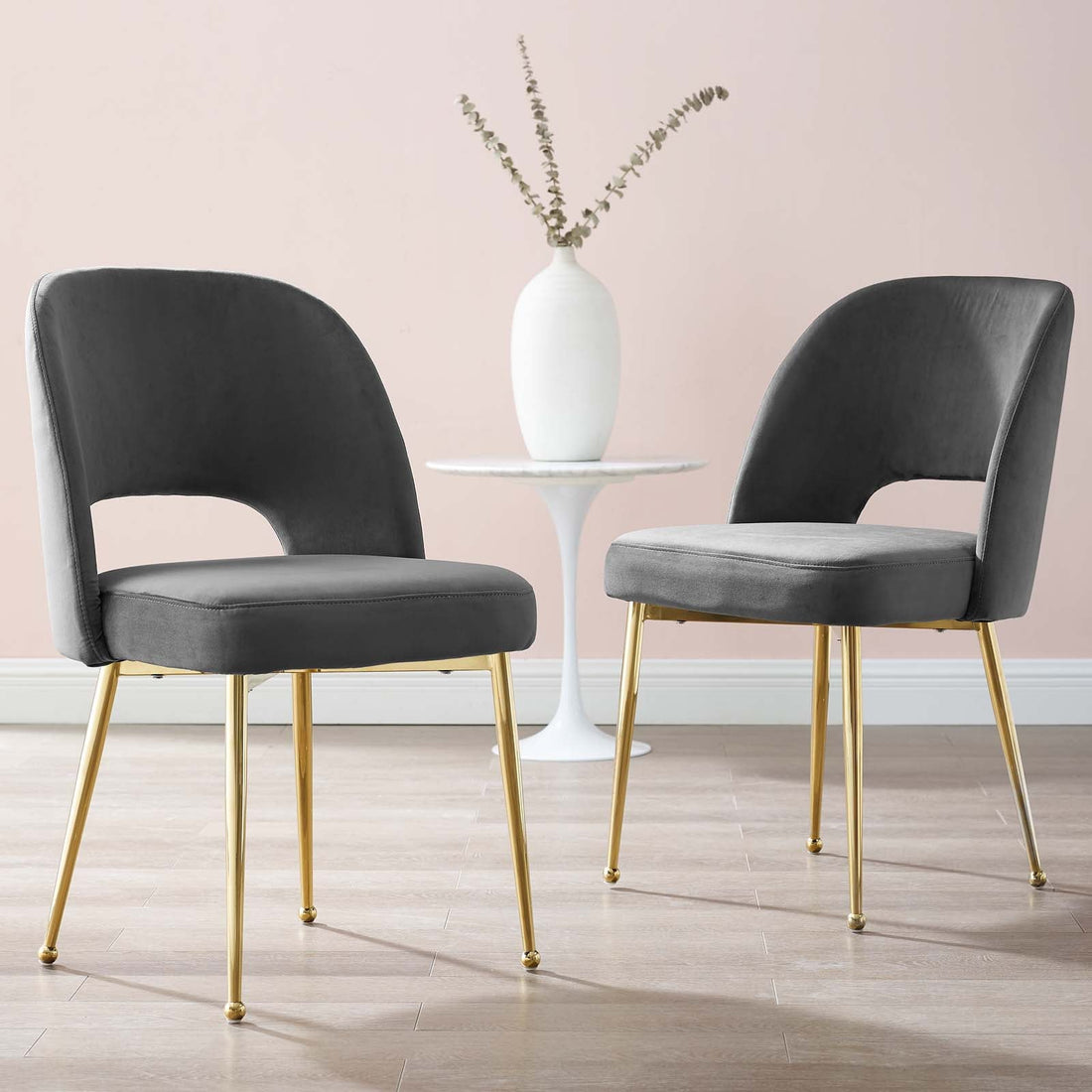 Rouse Dining Room Side Chair Set of 2 by Modway