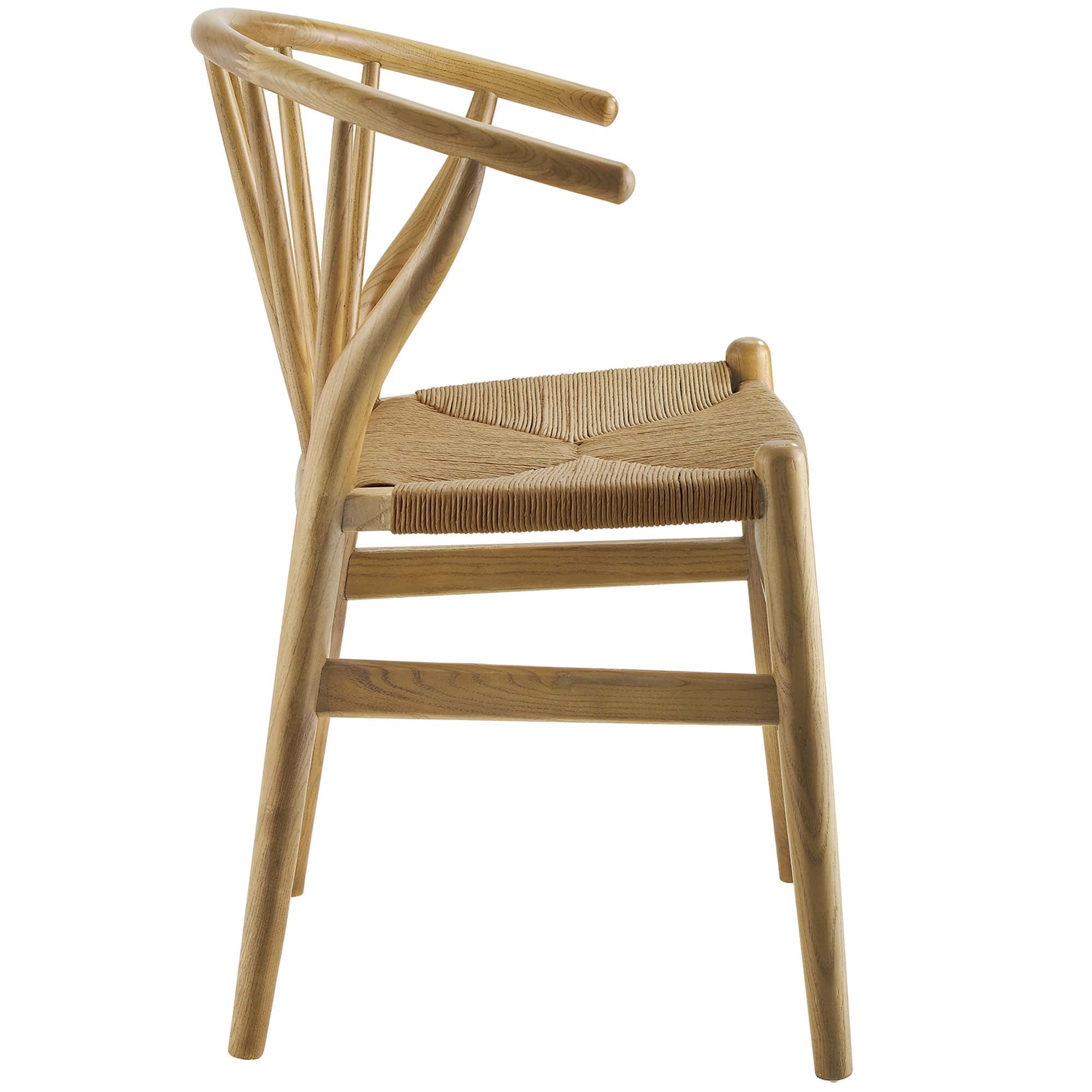Flourish Spindle Wood Dining Side Chair Set of 2 by Modway