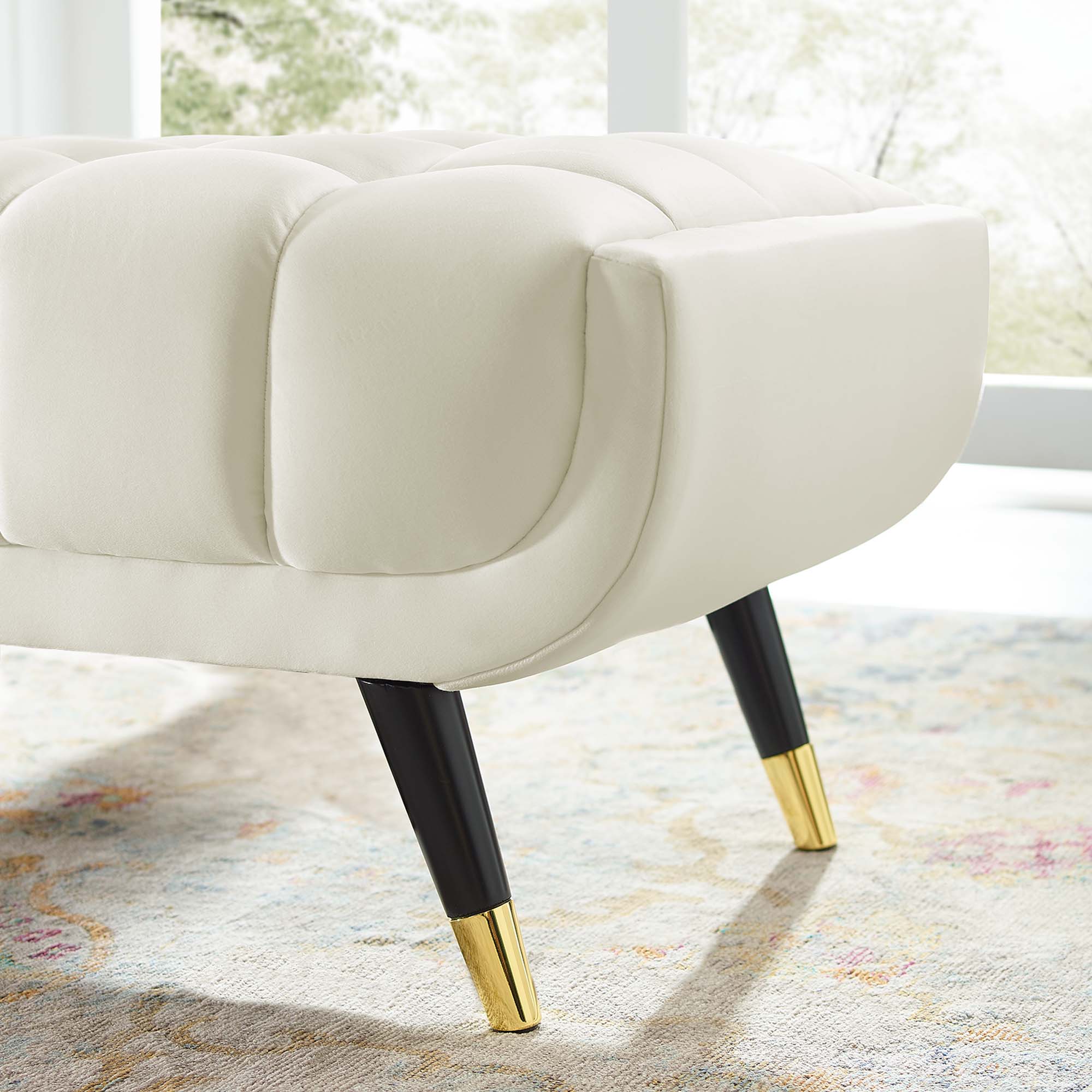Adept 60" Performance Velvet Bench by Modway
