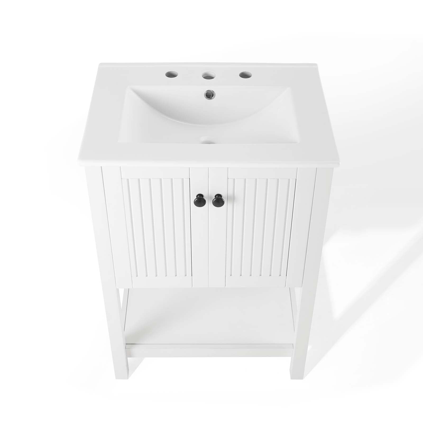 Steam Bathroom Vanity Basin Included by Modway