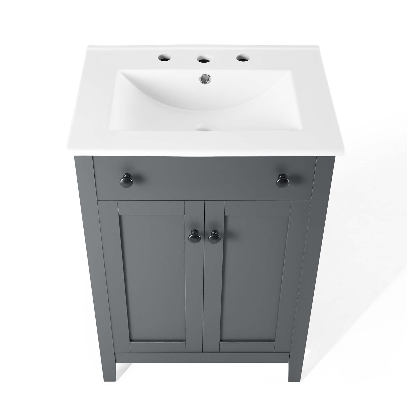 Nantucket Bathroom Vanity Basin Included by Modway