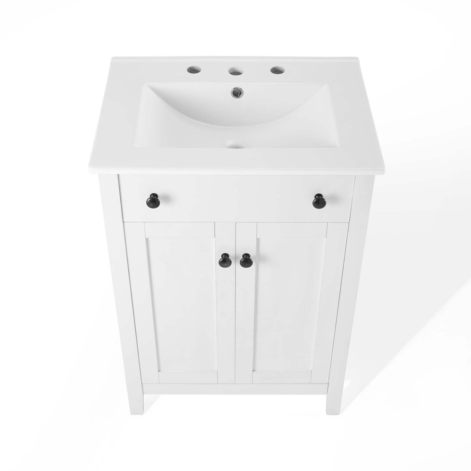 Nantucket Bathroom Vanity Basin Included by Modway