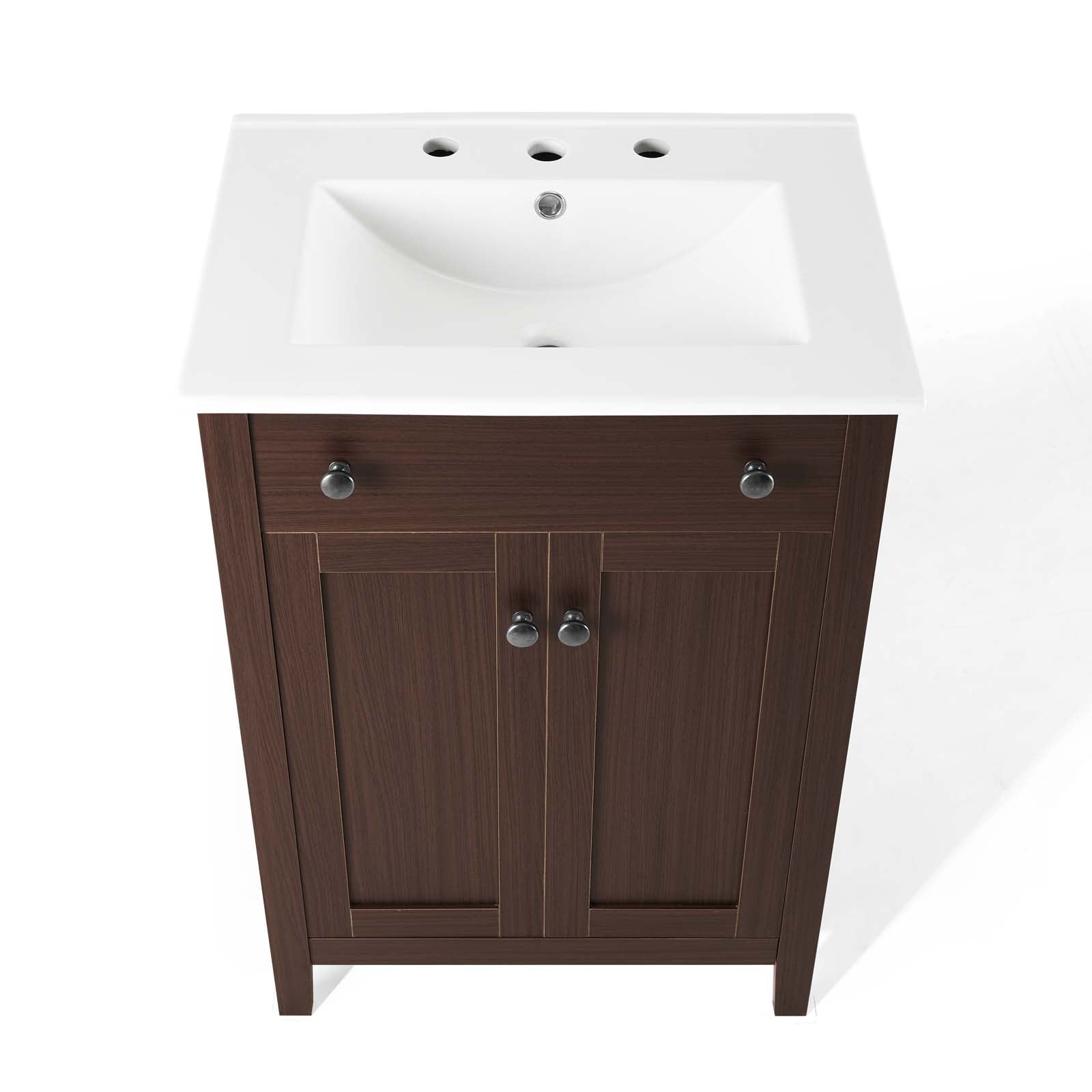 Nantucket Bathroom Vanity Basin Included by Modway