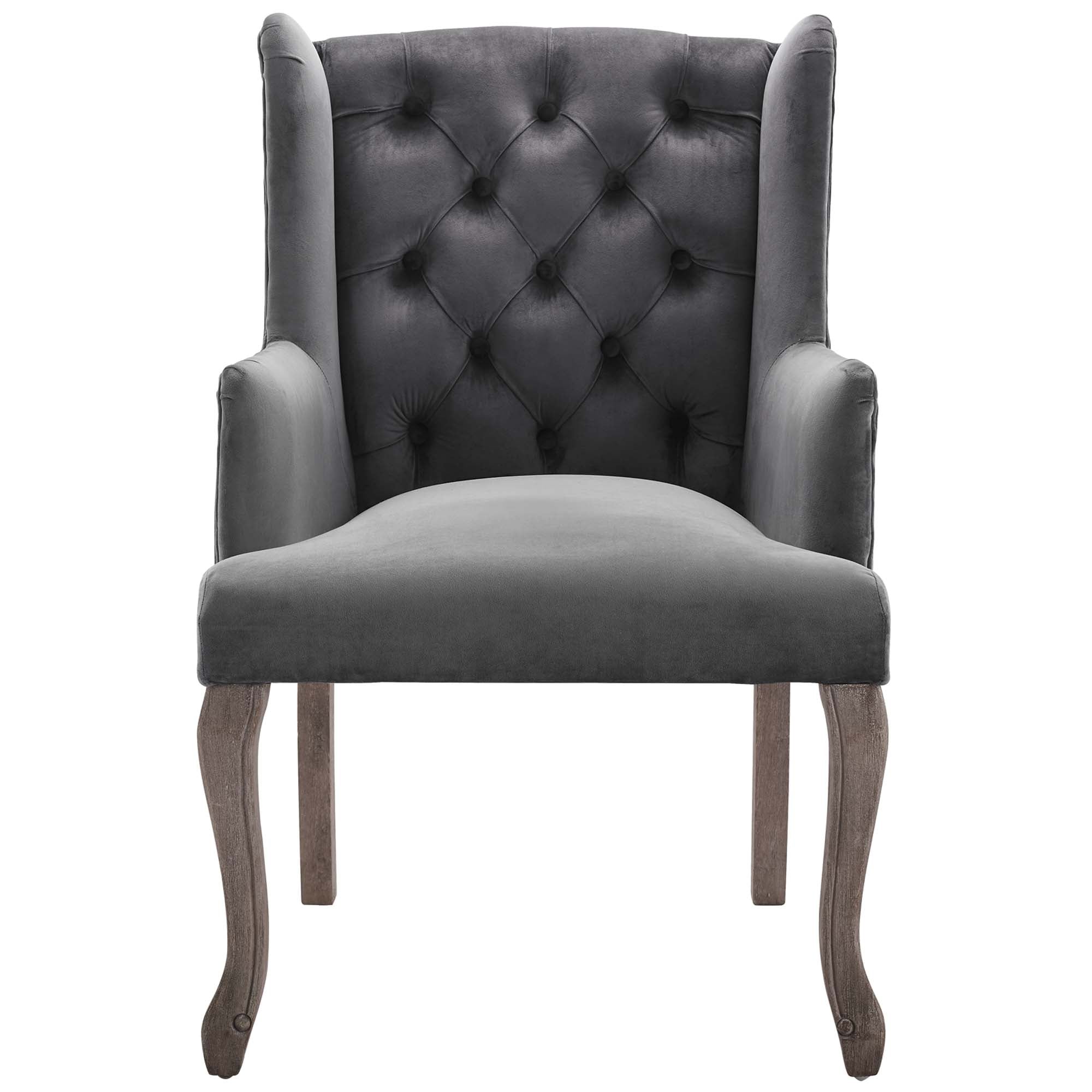 Realm Armchair Performance Velvet Set of 2 by Modway