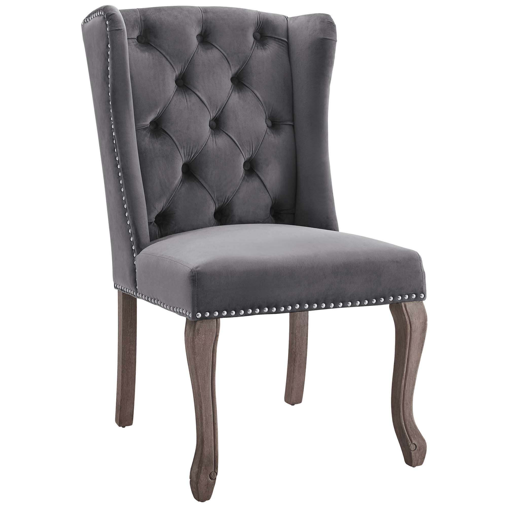 Apprise Side Chair Performance Velvet Set of 2 by Modway
