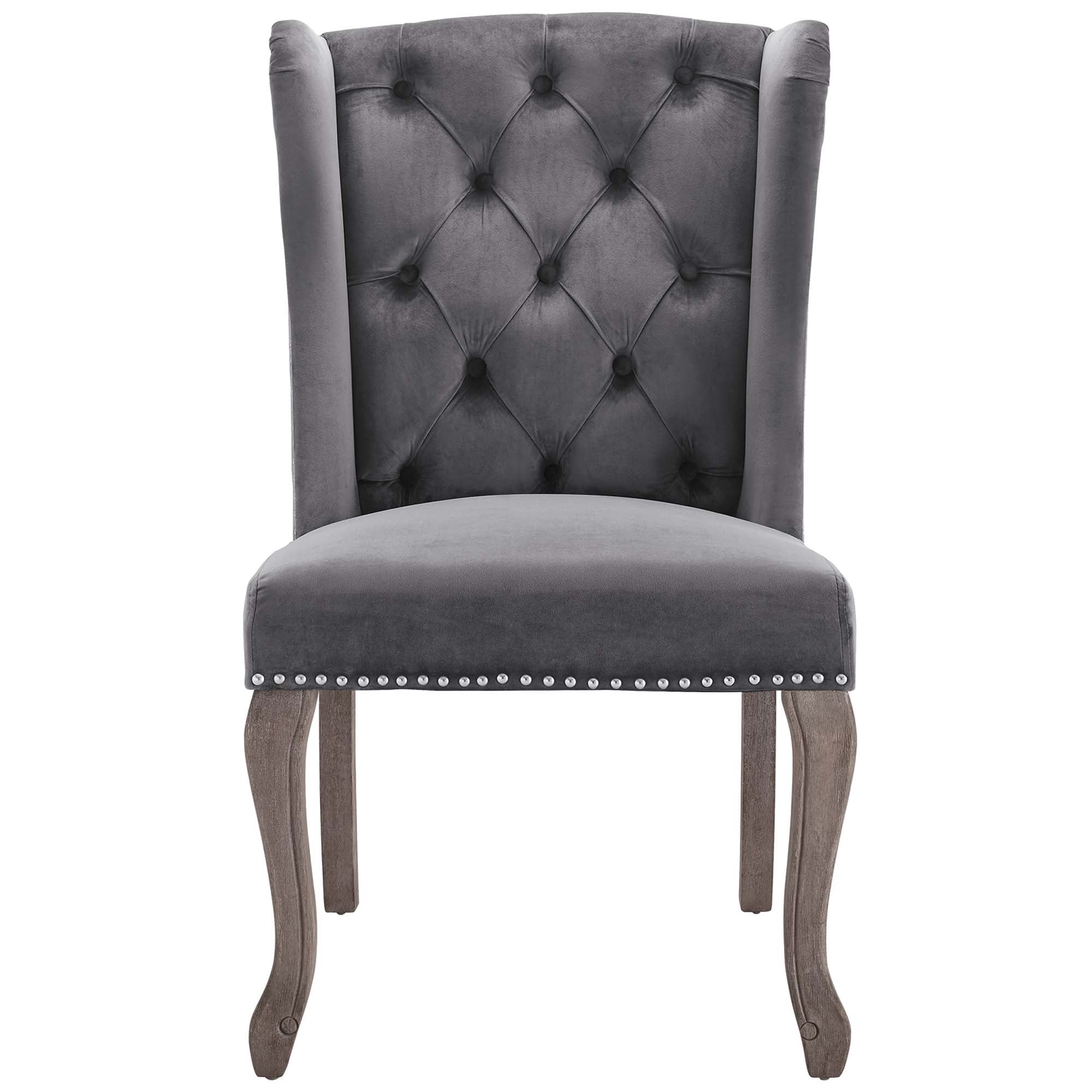 Apprise Side Chair Performance Velvet Set of 2 by Modway