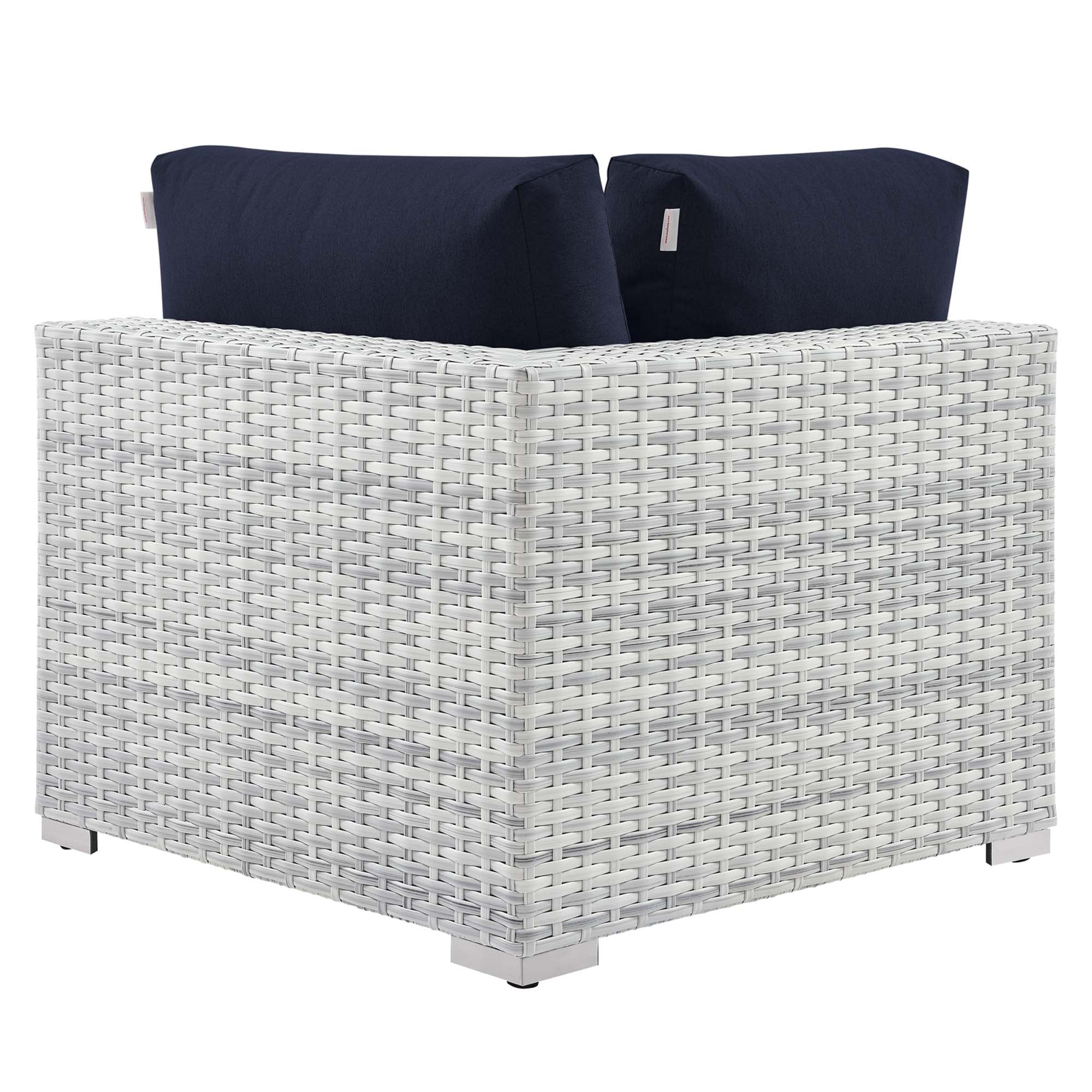 Convene Outdoor Patio Corner Chair by Modway