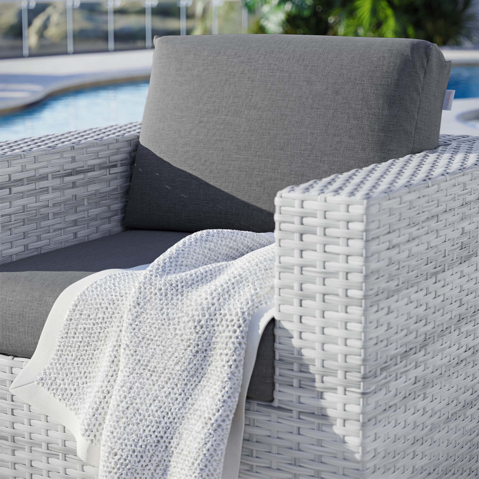 Convene Outdoor Patio Armchair by Modway
