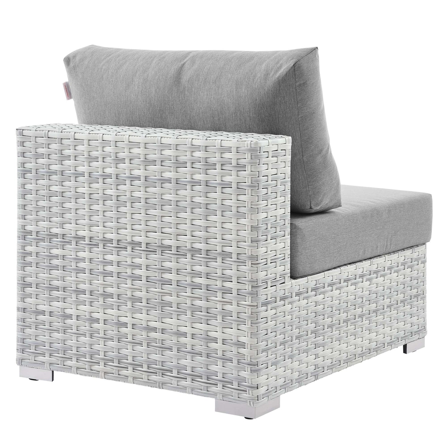 Convene Outdoor Patio Armless Chair by Modway