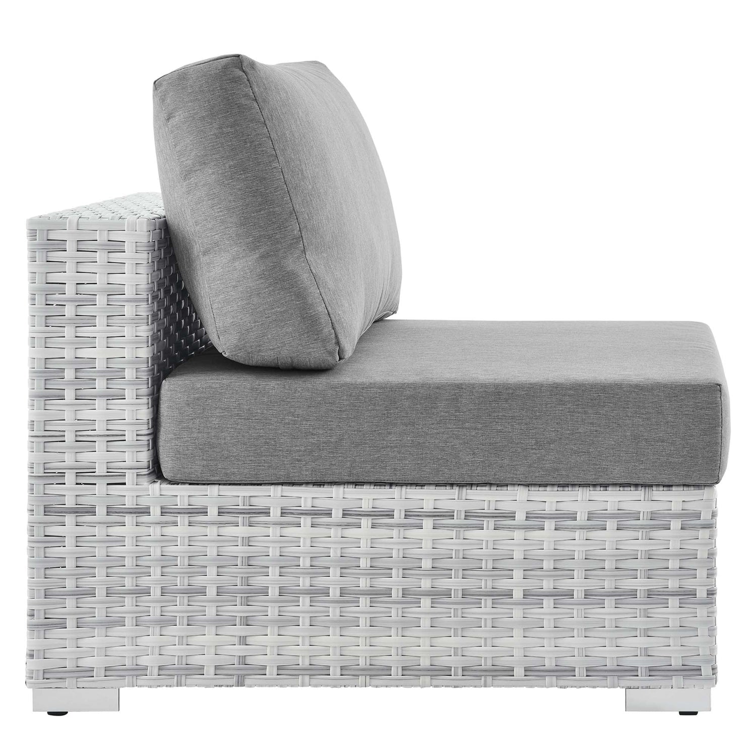 Convene Outdoor Patio Armless Chair by Modway