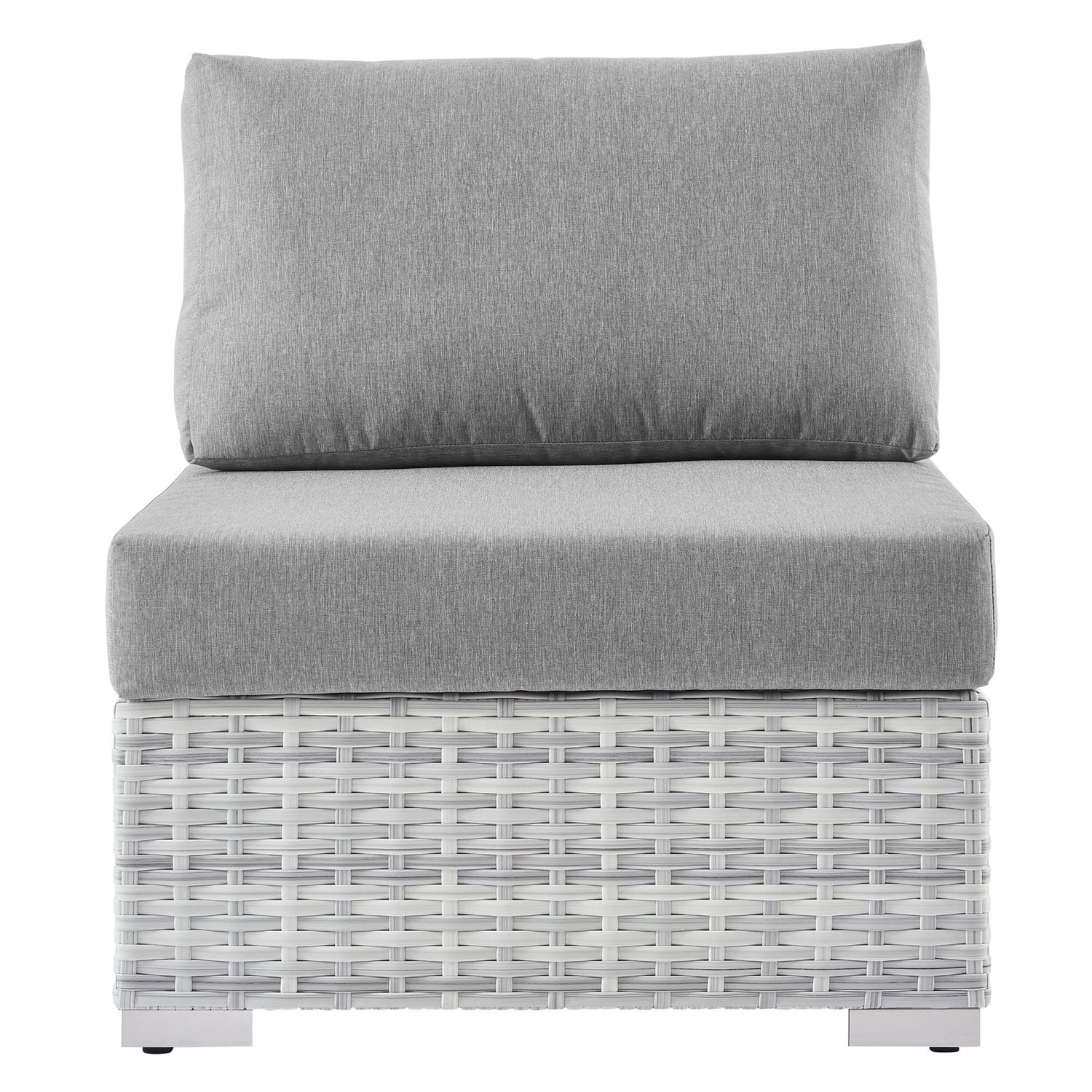 Convene Outdoor Patio Armless Chair by Modway
