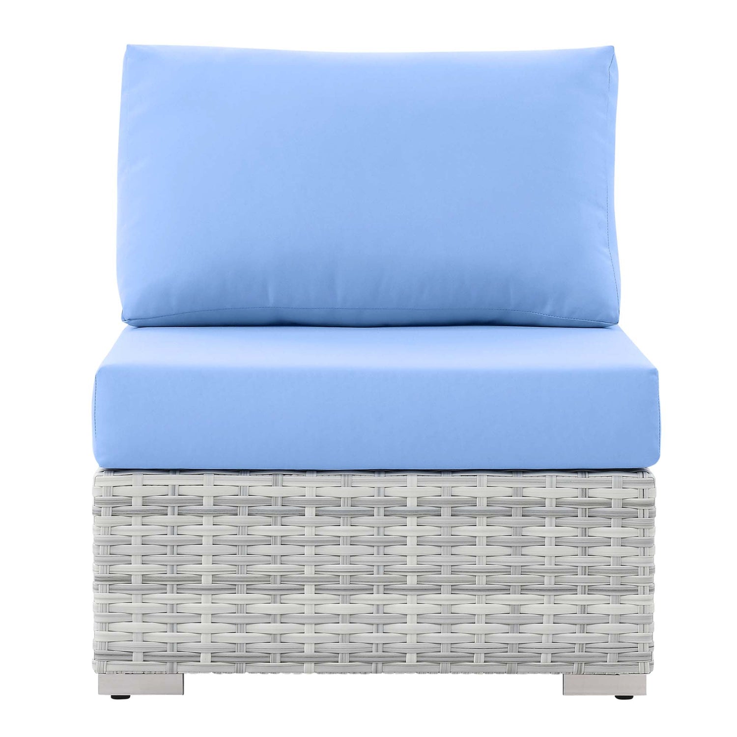Convene Outdoor Patio Armless Chair by Modway