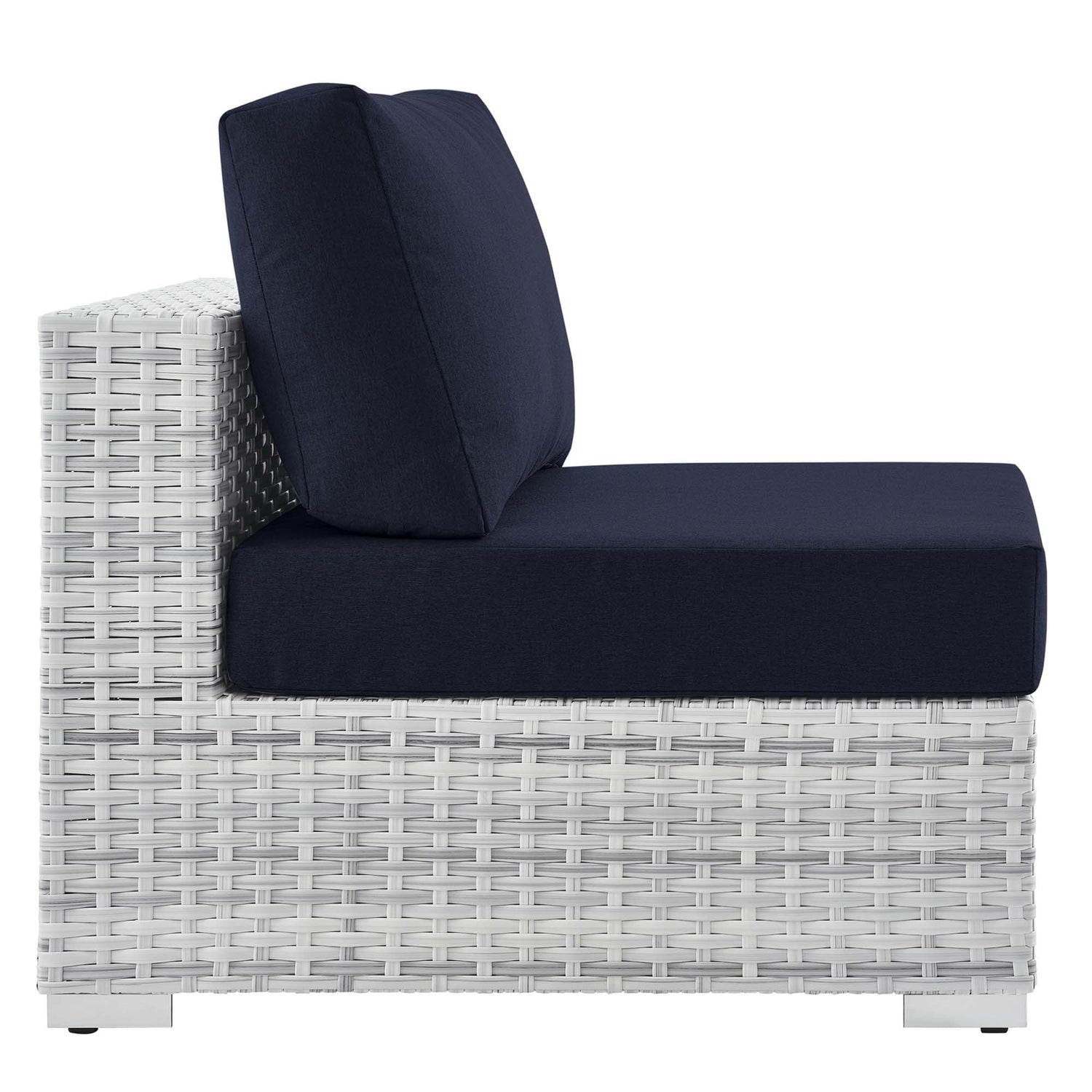 Convene Outdoor Patio Armless Chair by Modway