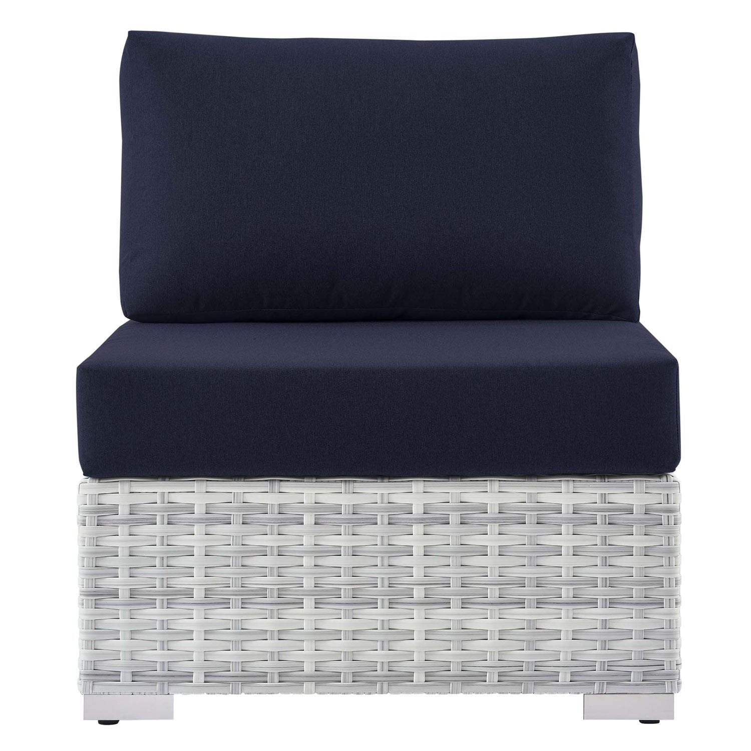 Convene Outdoor Patio Armless Chair by Modway