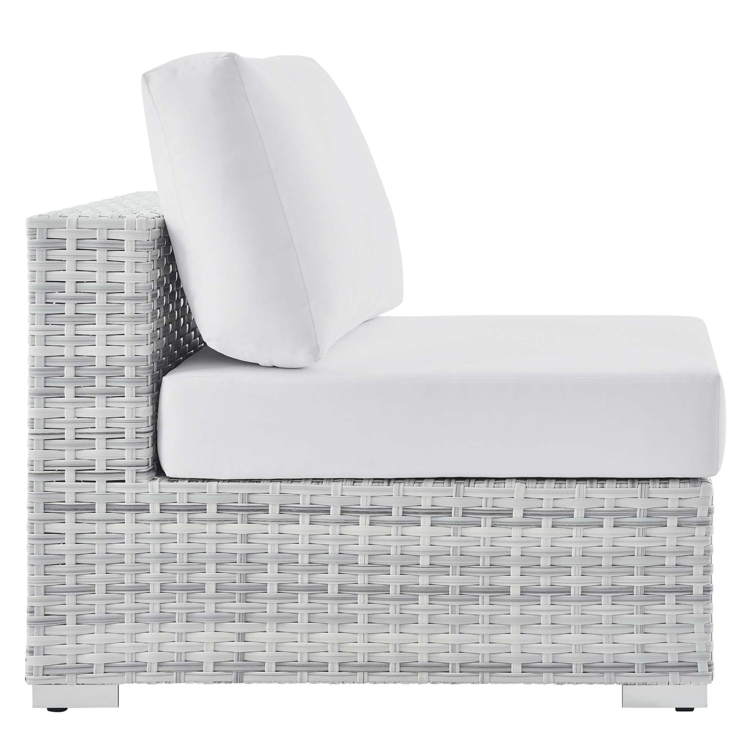 Convene Outdoor Patio Armless Chair by Modway
