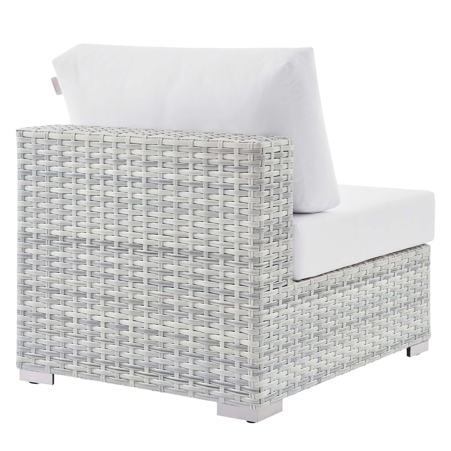 Convene Outdoor Patio Armless Chair by Modway