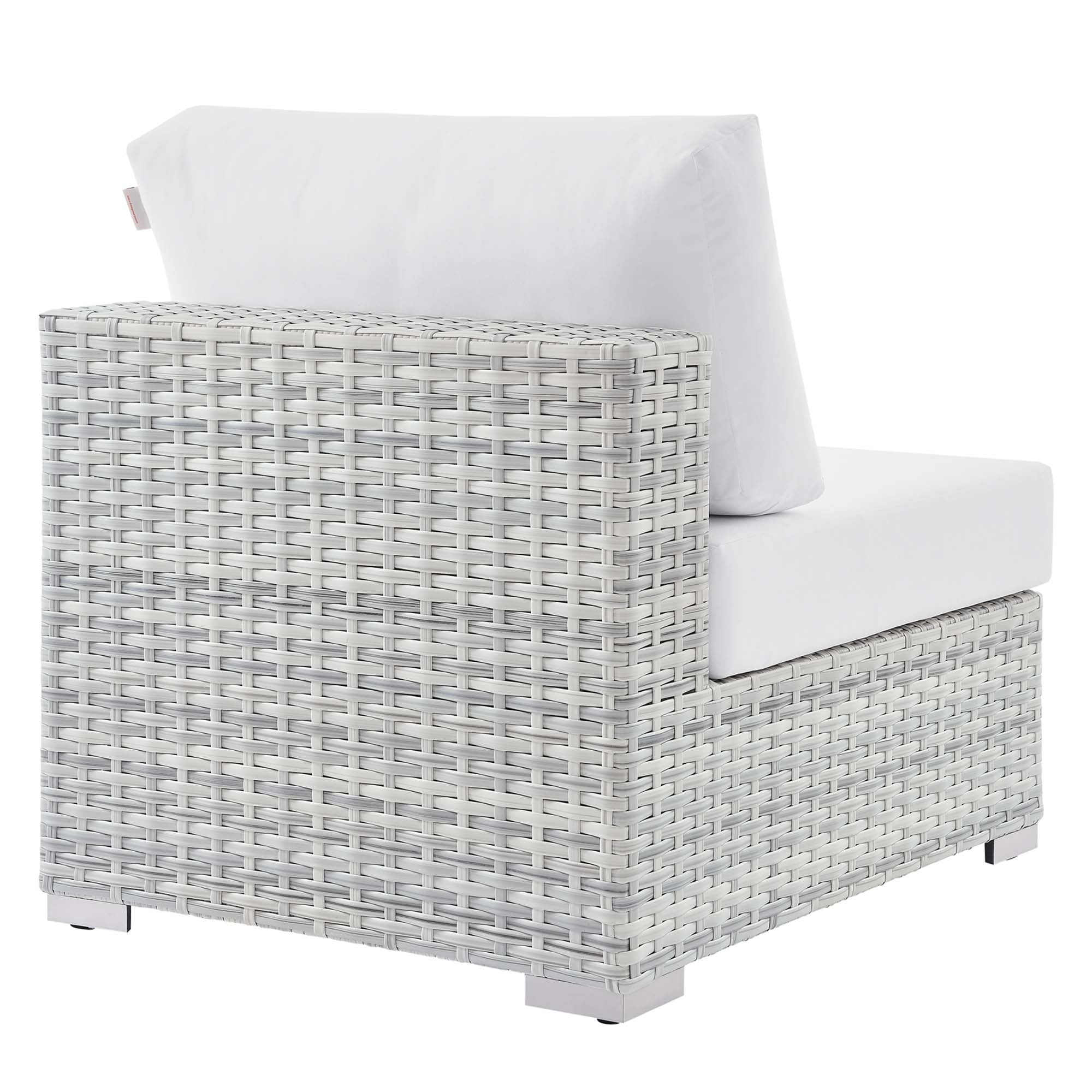 Convene Outdoor Patio Armless Chair by Modway