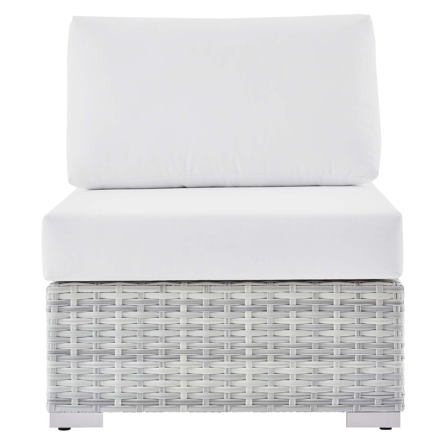 Convene Outdoor Patio Armless Chair by Modway