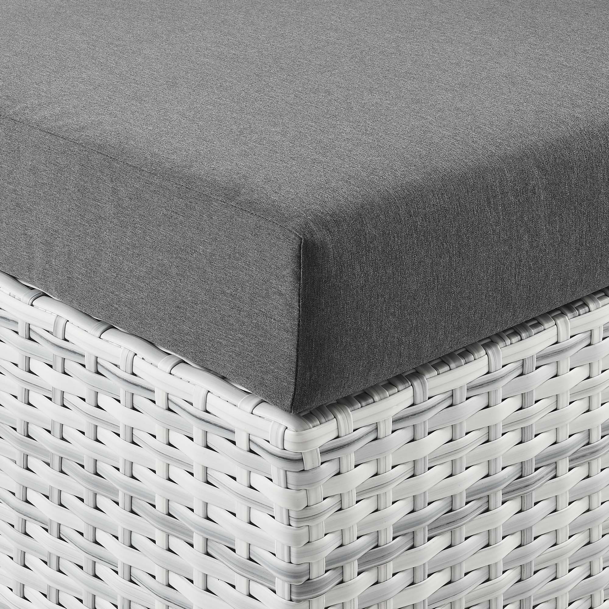 Convene Outdoor Patio Ottoman by Modway