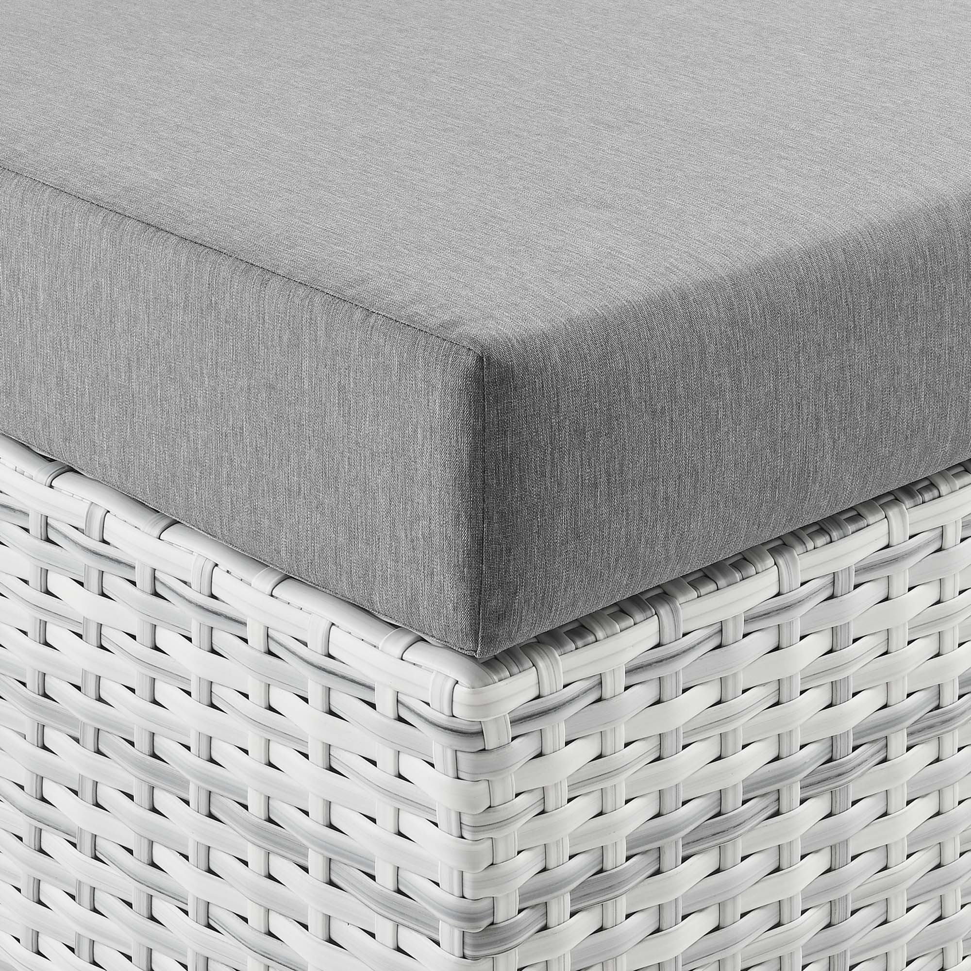 Convene Outdoor Patio Ottoman by Modway