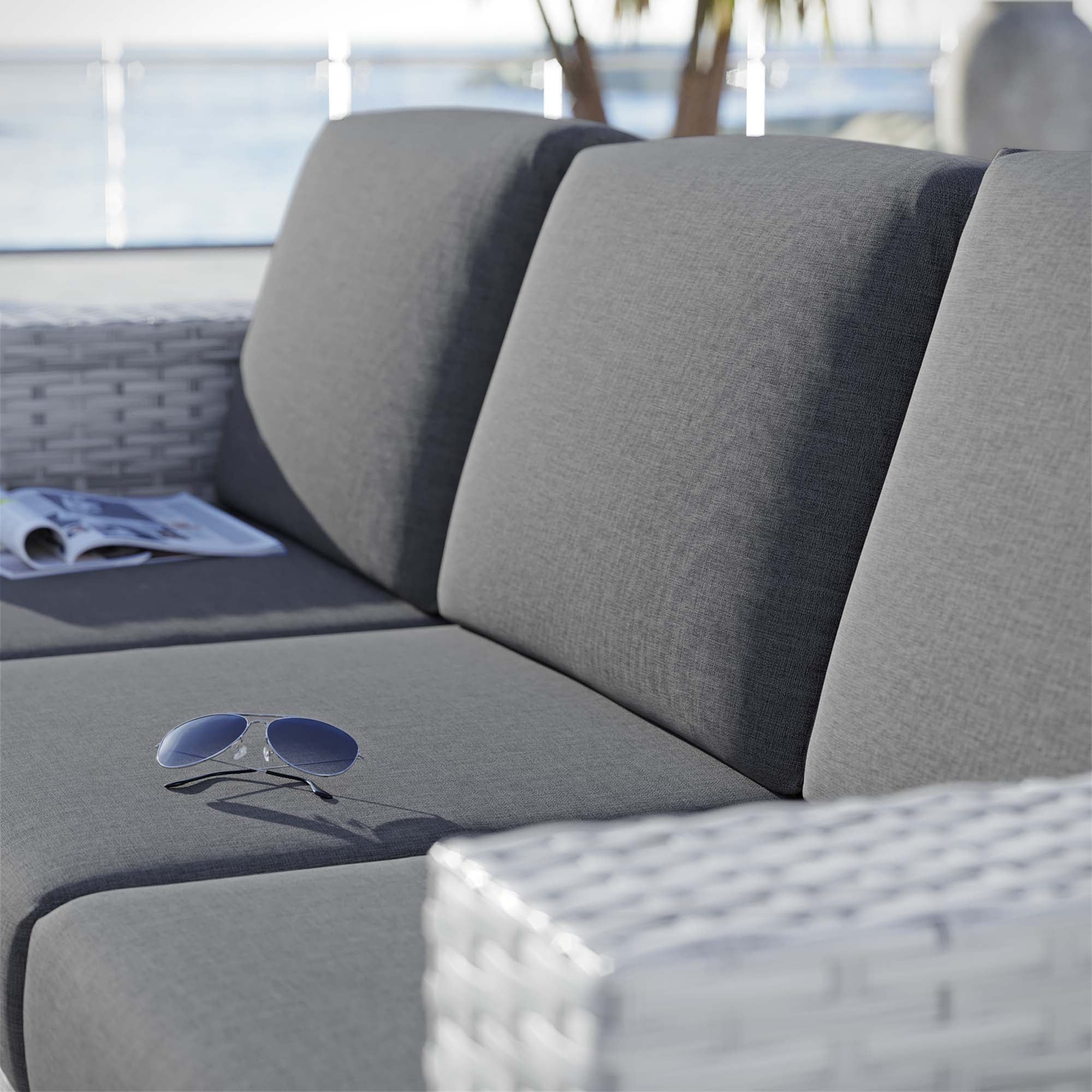Convene Outdoor Patio Sofa by Modway