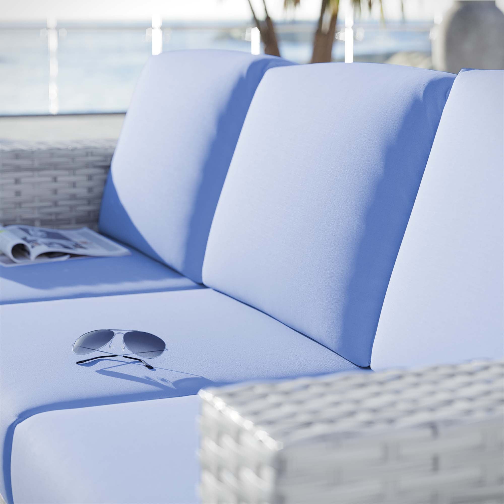 Convene Outdoor Patio Sofa by Modway