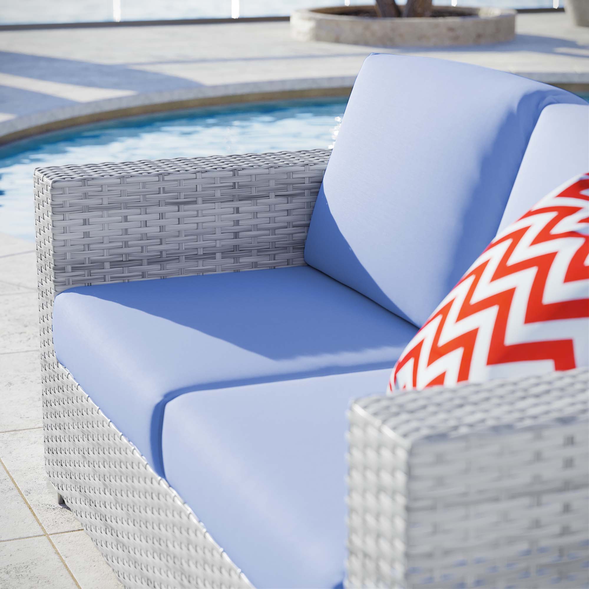 Convene Outdoor Patio Loveseat by Modway