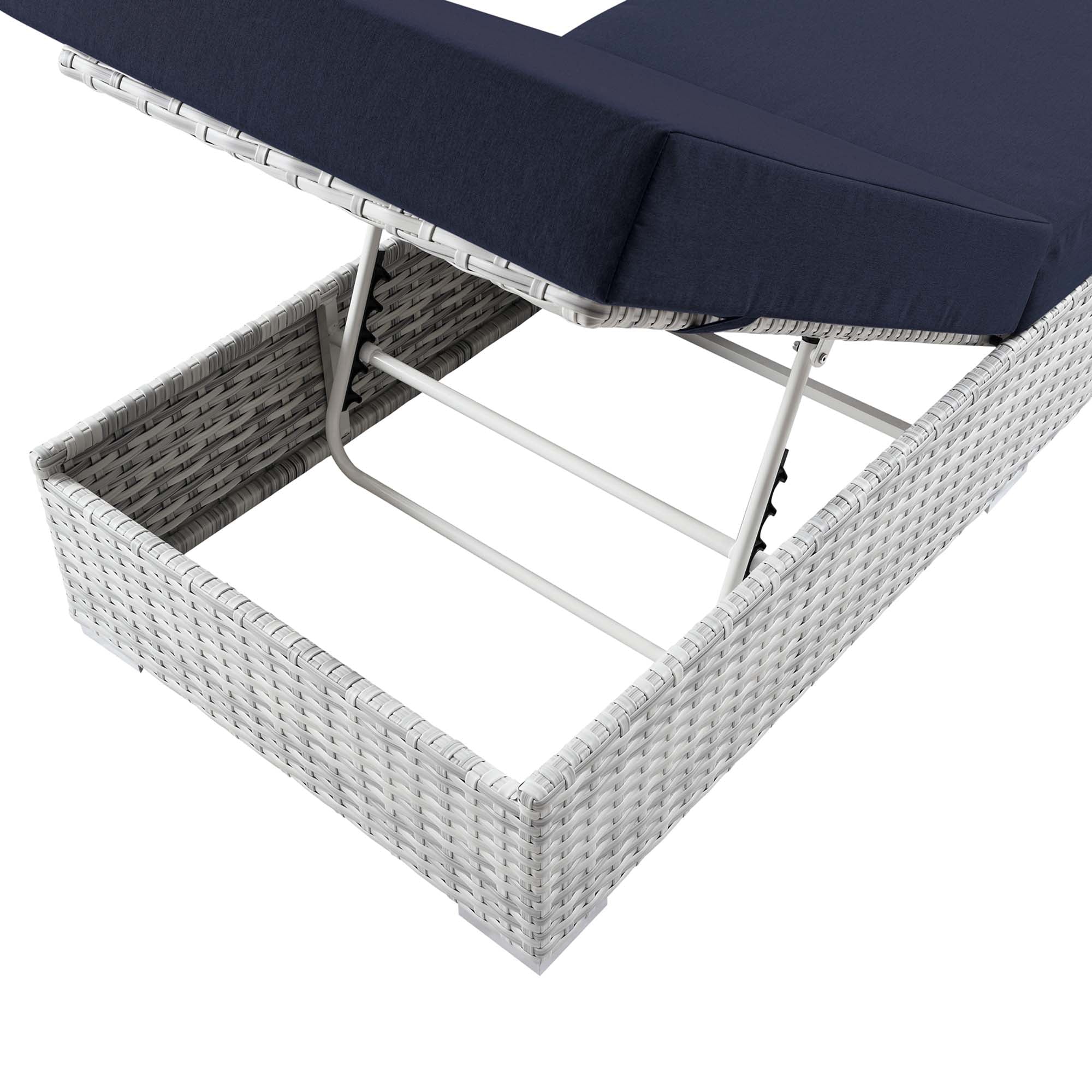 Convene Outdoor Patio Chaise by Modway